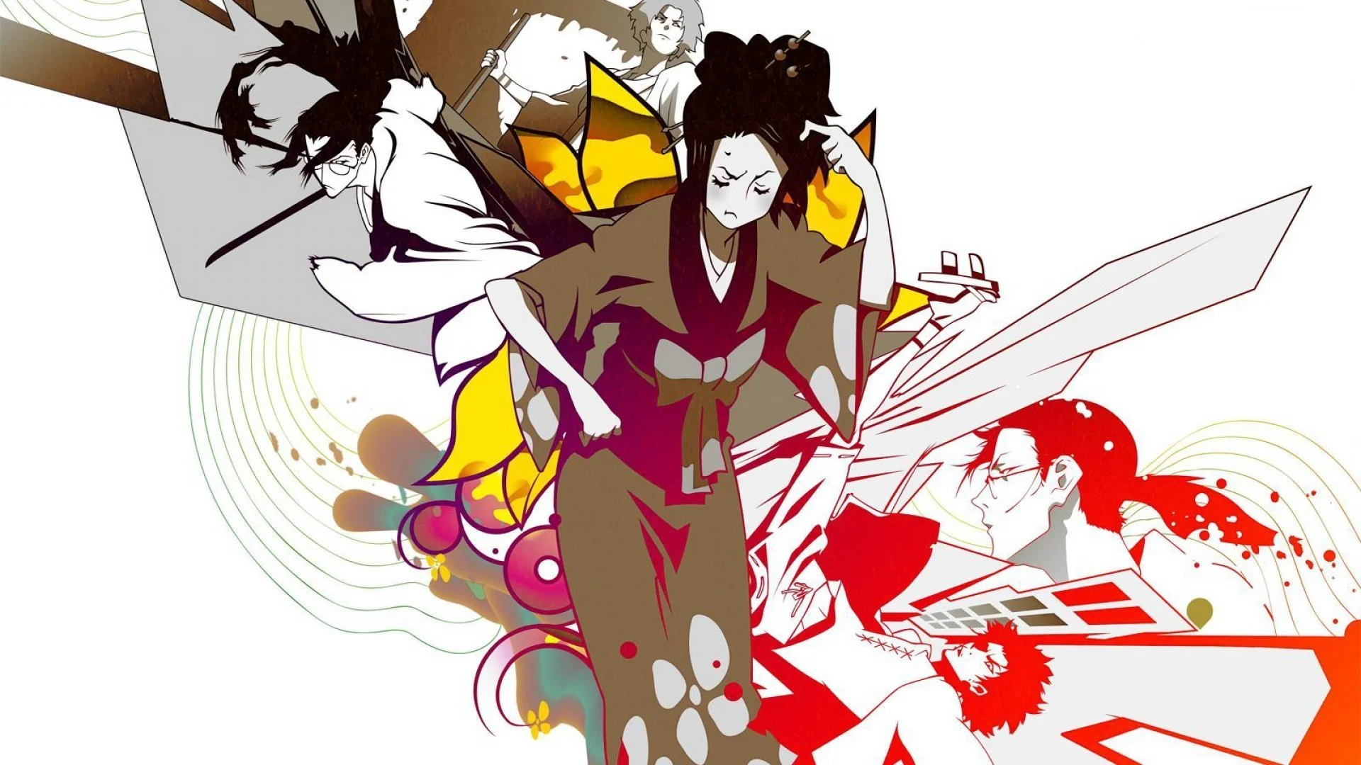 Anime, Samurai Champloo, Fuu, Mugen, Jin Samurai Champloo Wallpapers HD / Desktop and Mobile Backgrounds