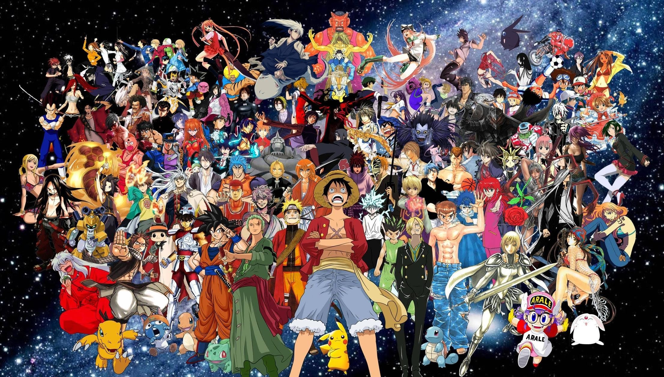 60 All Anime Characters Hd