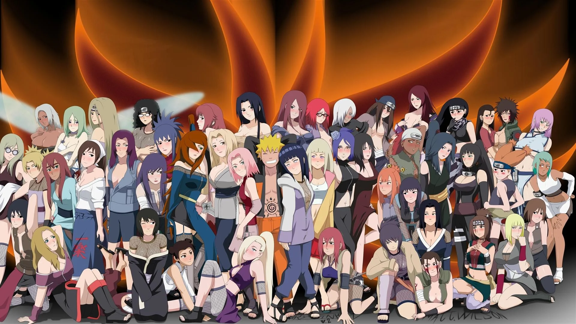 … Naruto Group Wallpapers – Wallpaper Gallery Â· Wallpapers of Naruto  Characters …