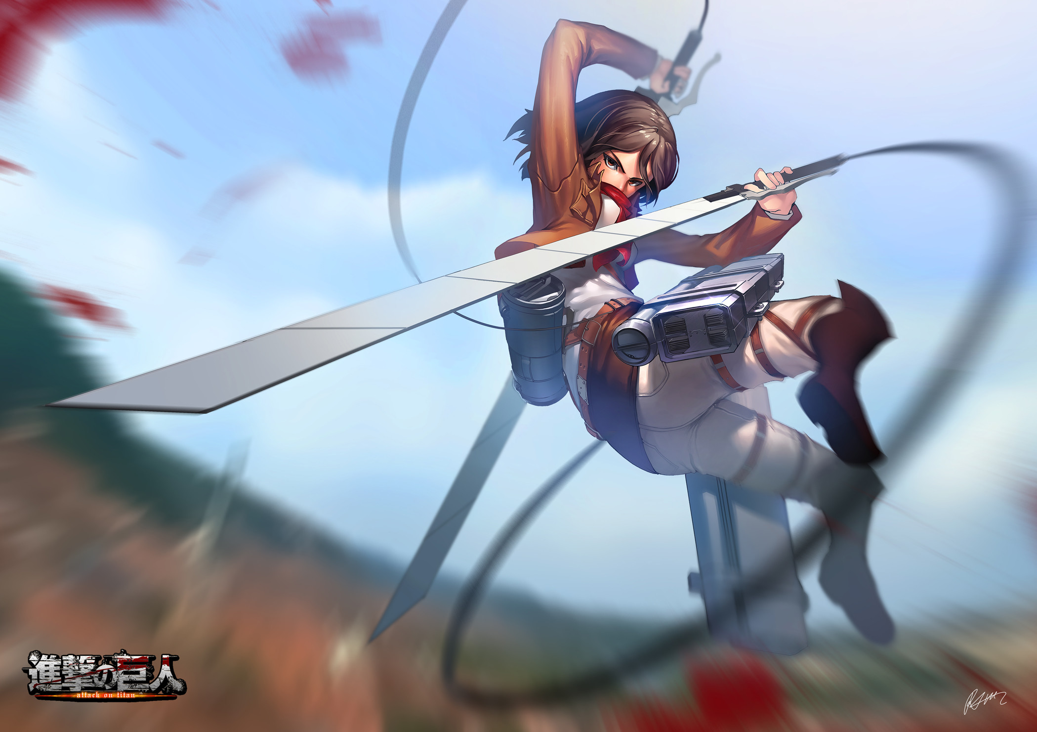 Mikasa Ackerman – Shingeki no Kyojin / Attack on Titan,Anime