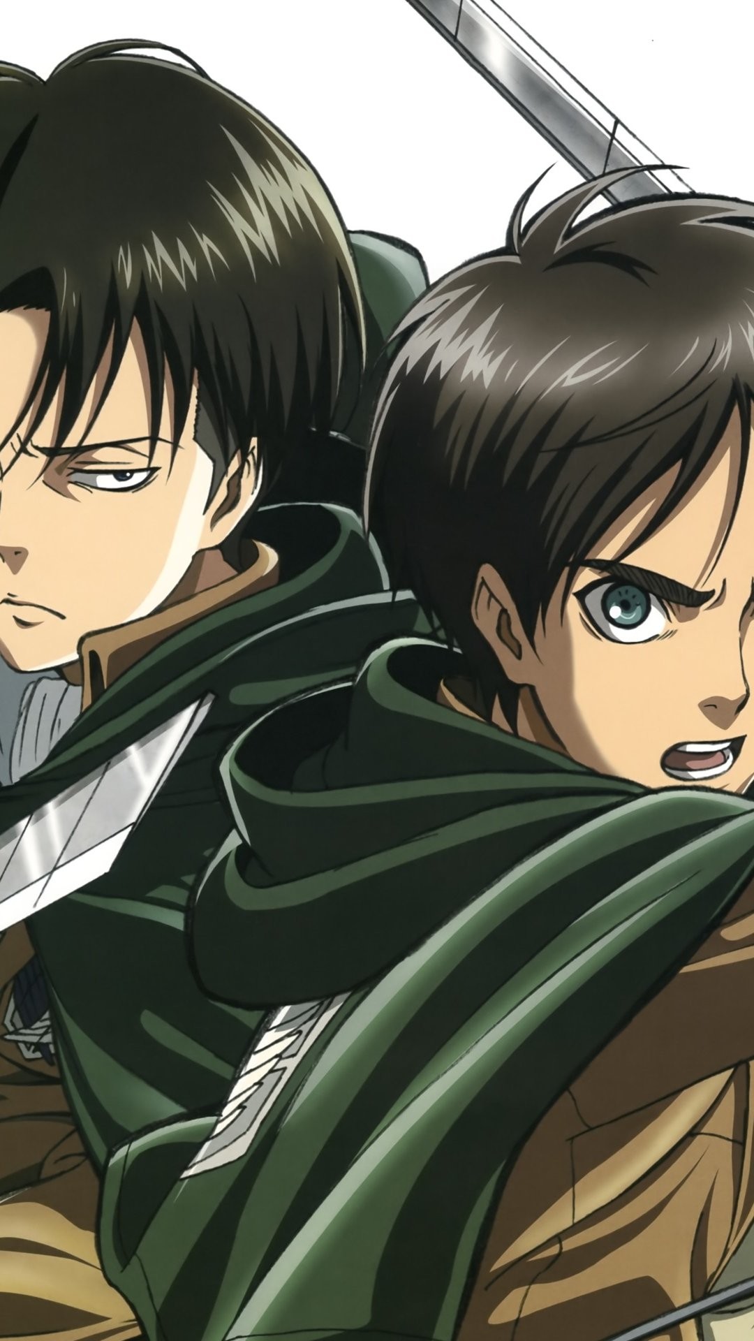 Eren Jaeger and Rivaille