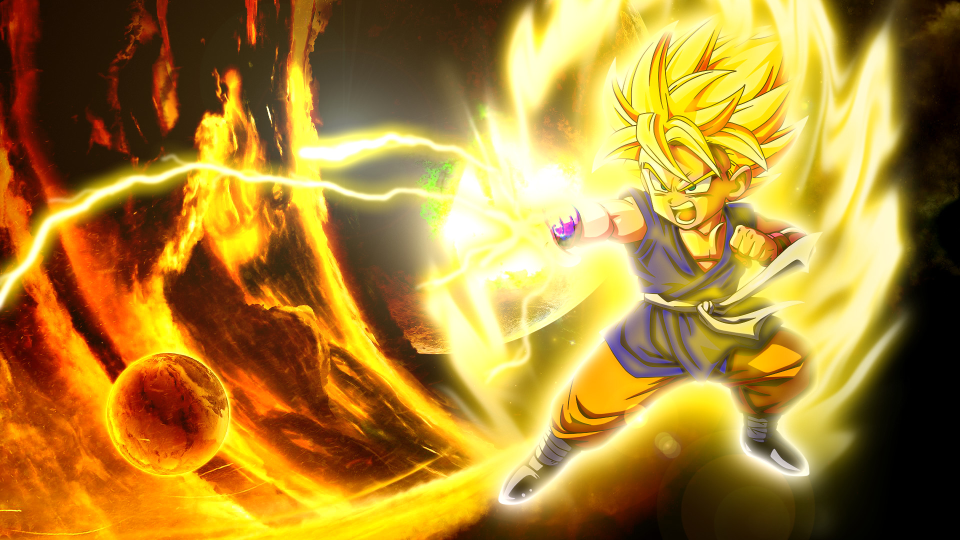 Kid Goku Dragon Ball Z by UzumakiAsh on DeviantArt