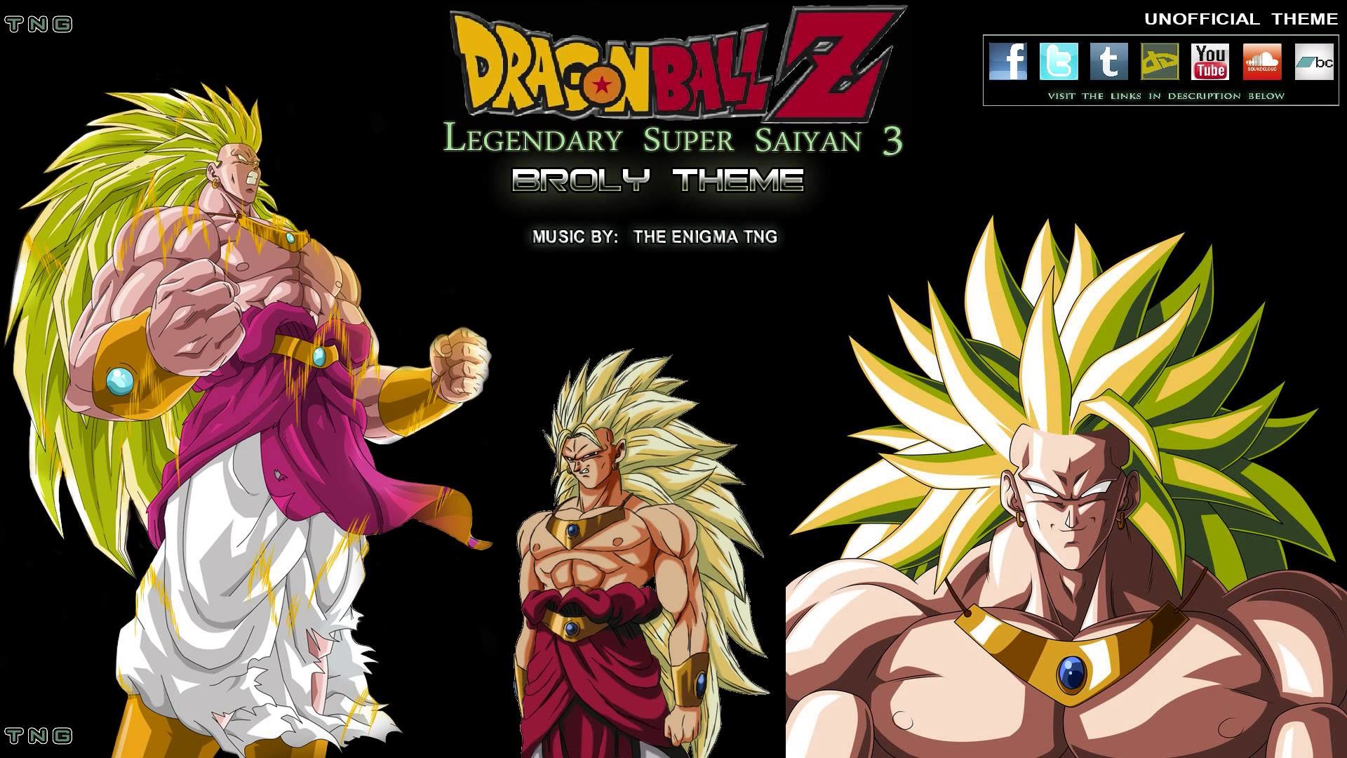 Dragon Ball Z – Unofficial Super Saiyan 3 Broly Theme (The Enigma TNG) –  YouTube