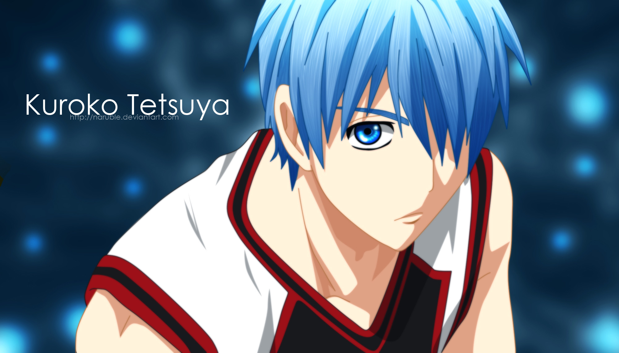 Tetsuya Kuroko he is a basketball player on Kuroko no basket and he might  not be