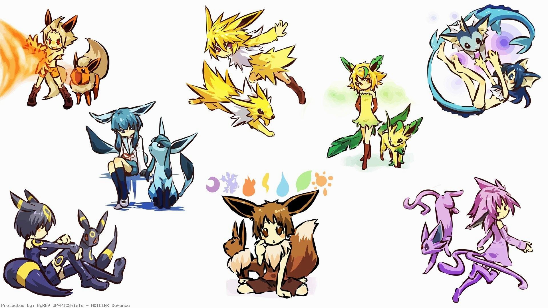 Eevee evolution Google Search Eevee evolutions wallpaper wpc9004641