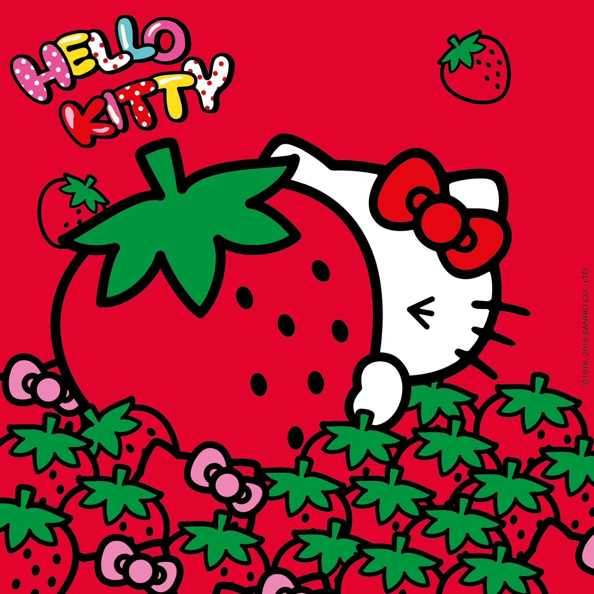 Hello Kitty Sitting Fest Live Wallpaper  free download