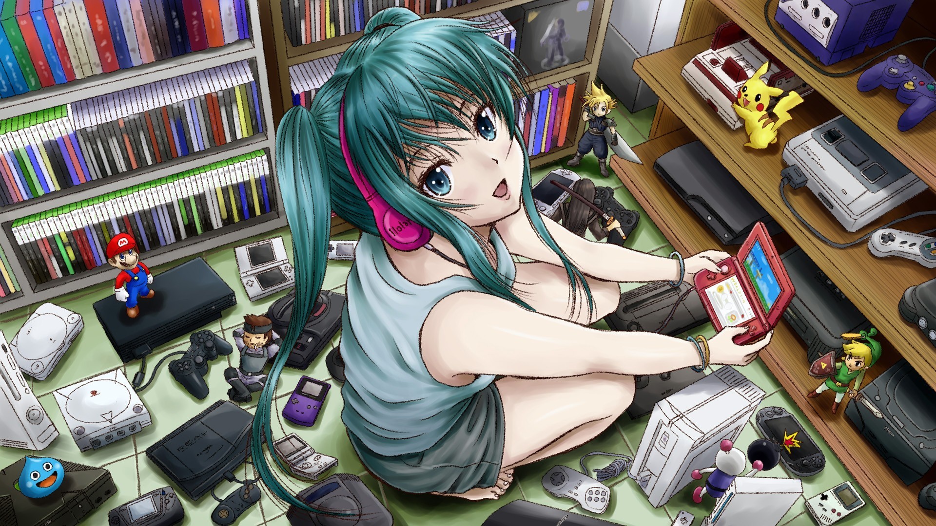 Anime Anime Gamer Girl HD Wallpapers