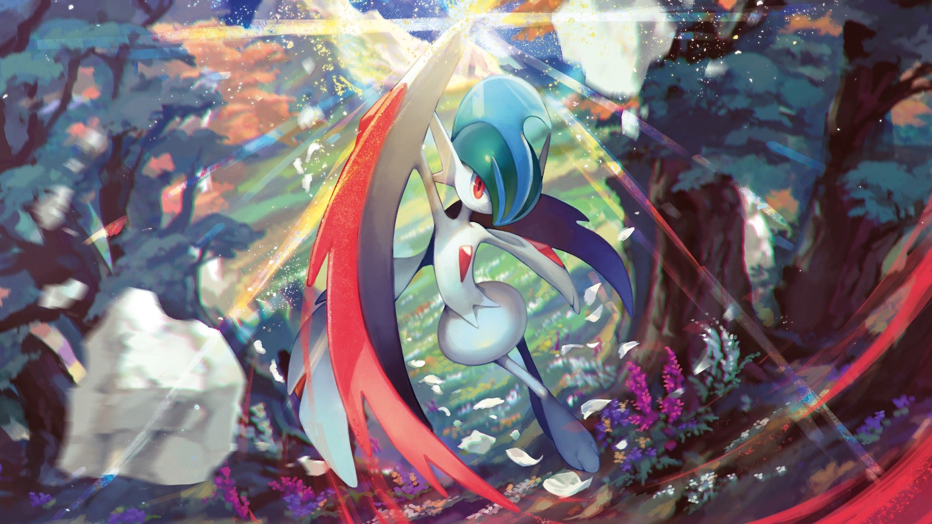 Image – Mega Gallade Pokemon TCG XY Roaring Skies Pokmon Wiki FANDOM powered by Wikia