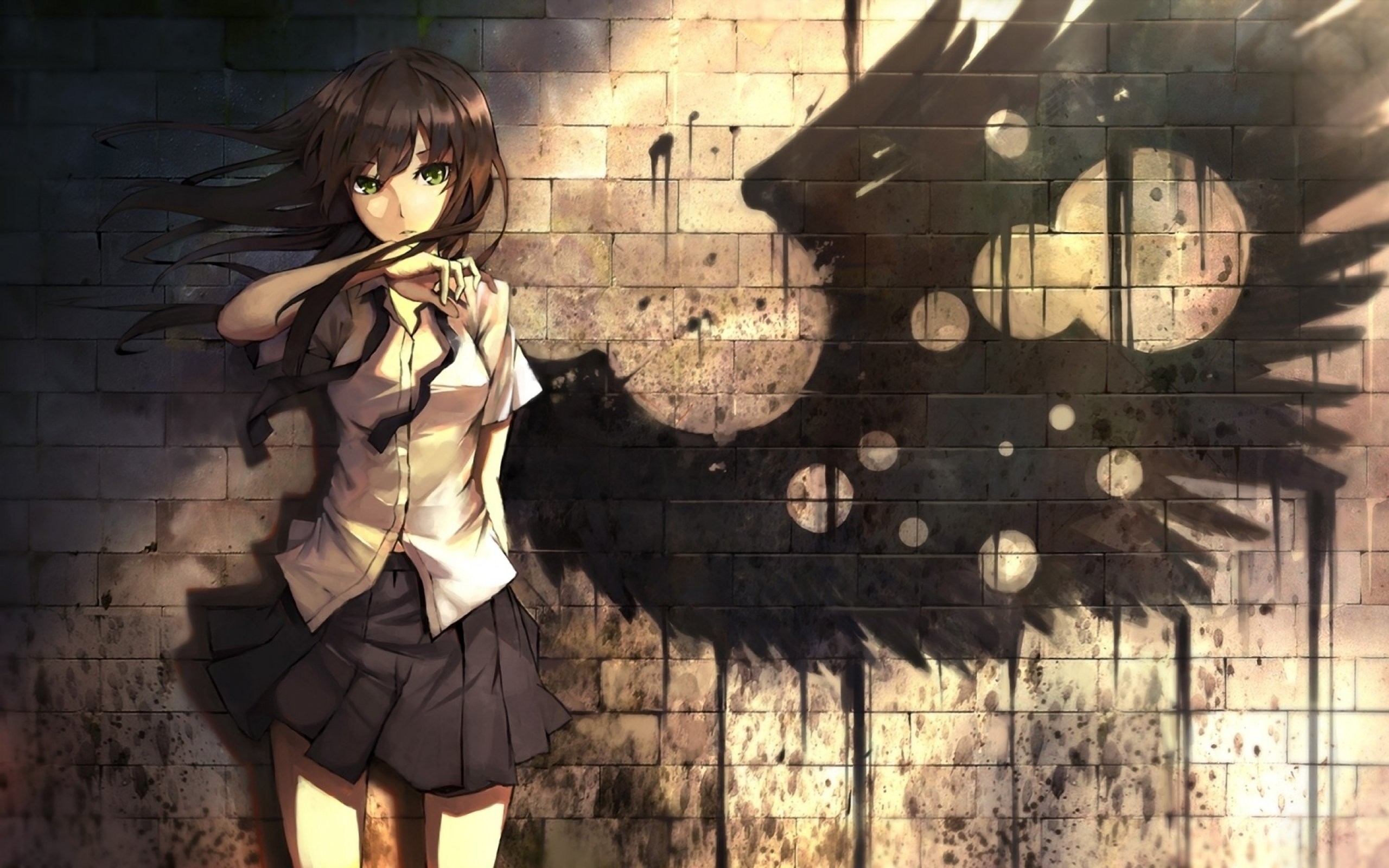 Nightcore Angel with a shotgun wallpaper 768752 WallpaperUP