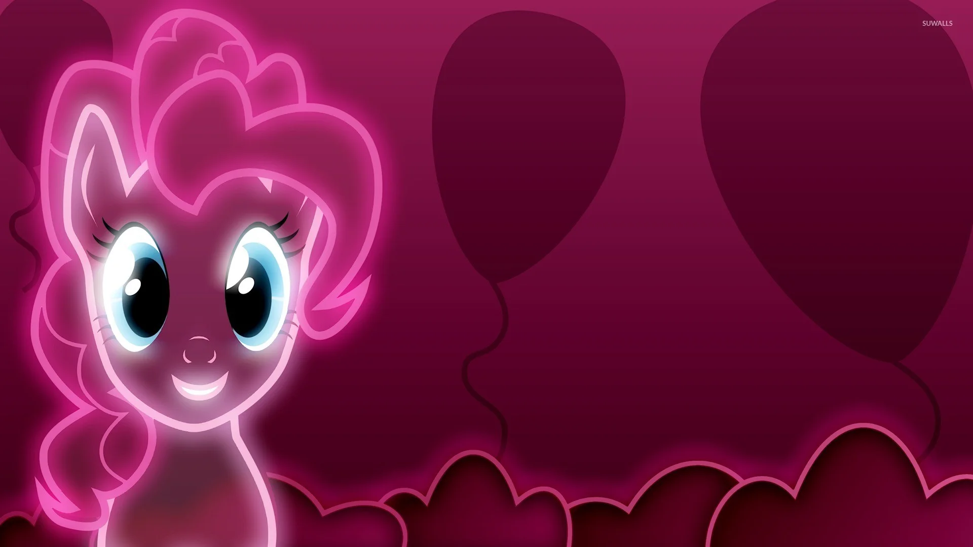 Neon pink Pinkie Pie – My Little Pony wallpaper jpg