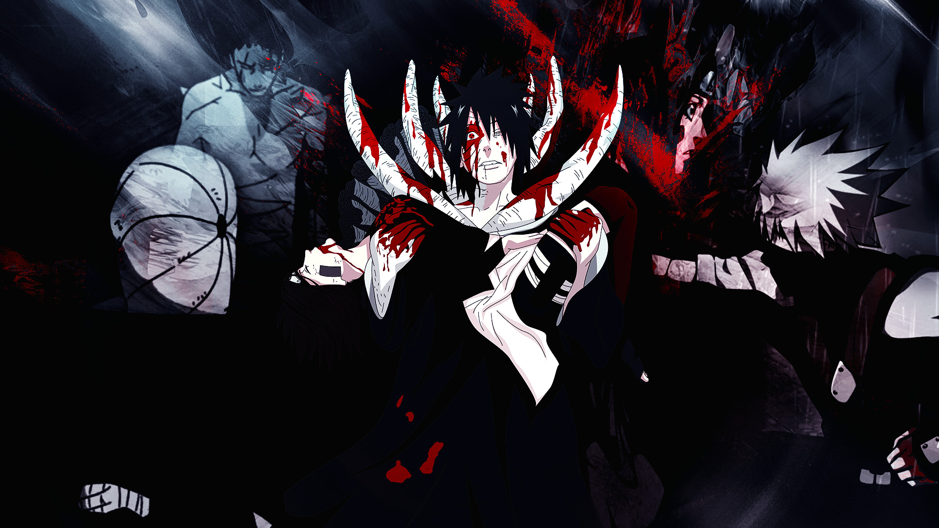 Obito y Rin Wallpaper by Gramcyyy Obito y Rin Wallpaper by Gramcyyy