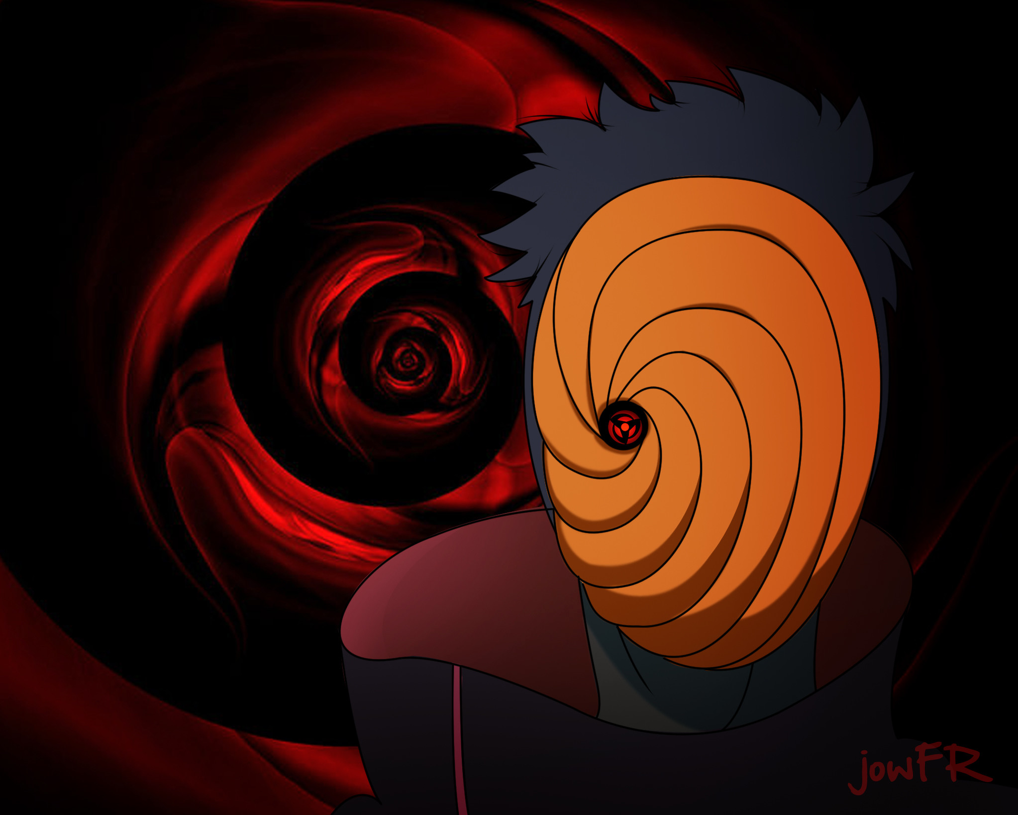 … Naruto – TUTORIAL (Uchiha Obito) by jowFR