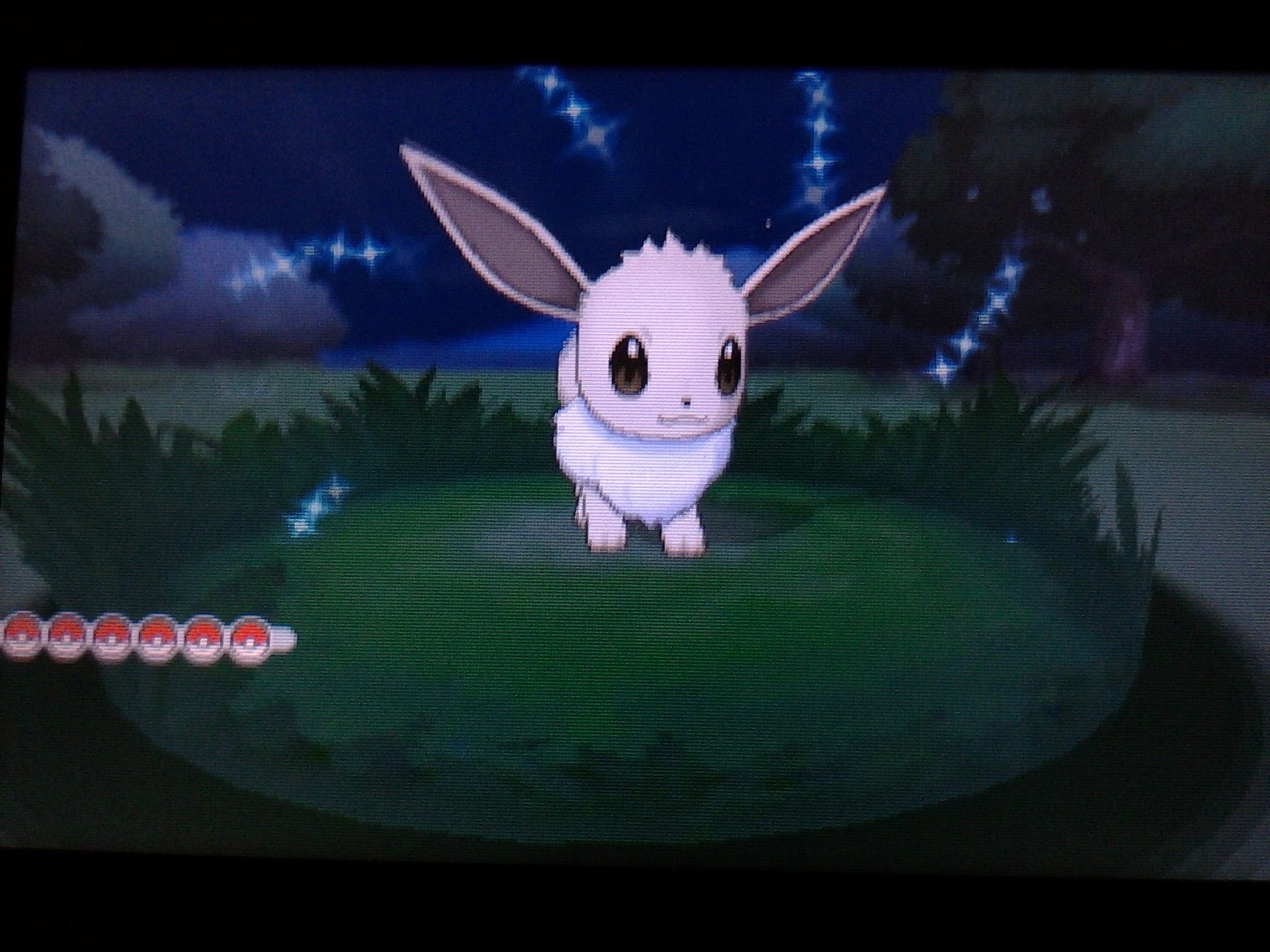 Live shiny Eevee after only 40 REs