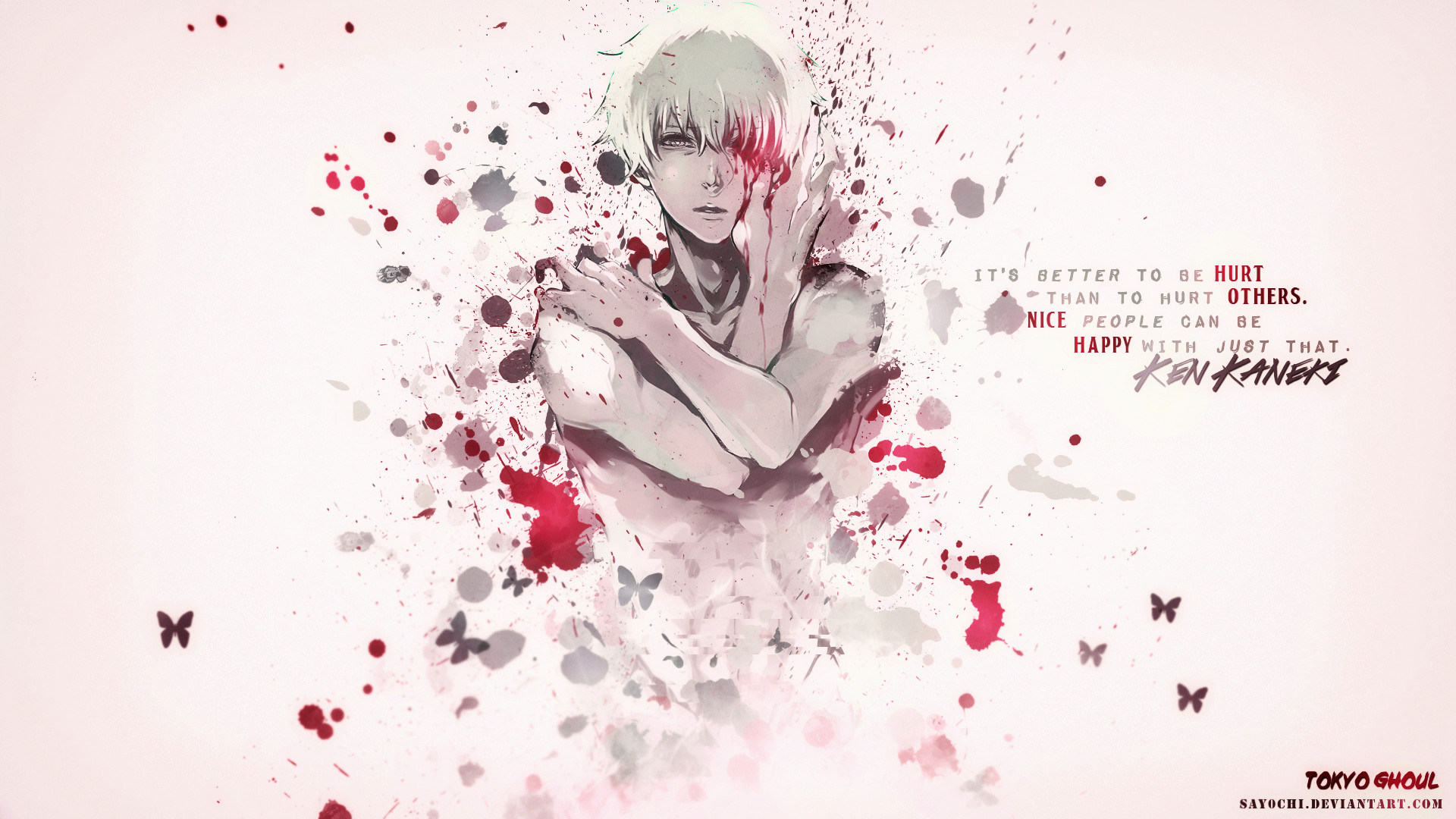 The 25 best Kaneki wallpaper hd ideas on Pinterest Gatos kawaii, Cat kawaii and Fondo full hd