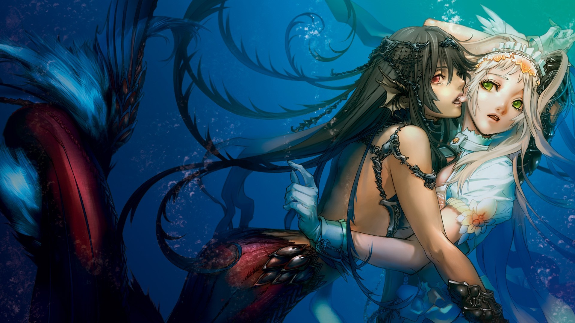 Mermaid Girls In Water HD Wallpaper – Stylish HD Wallpapers