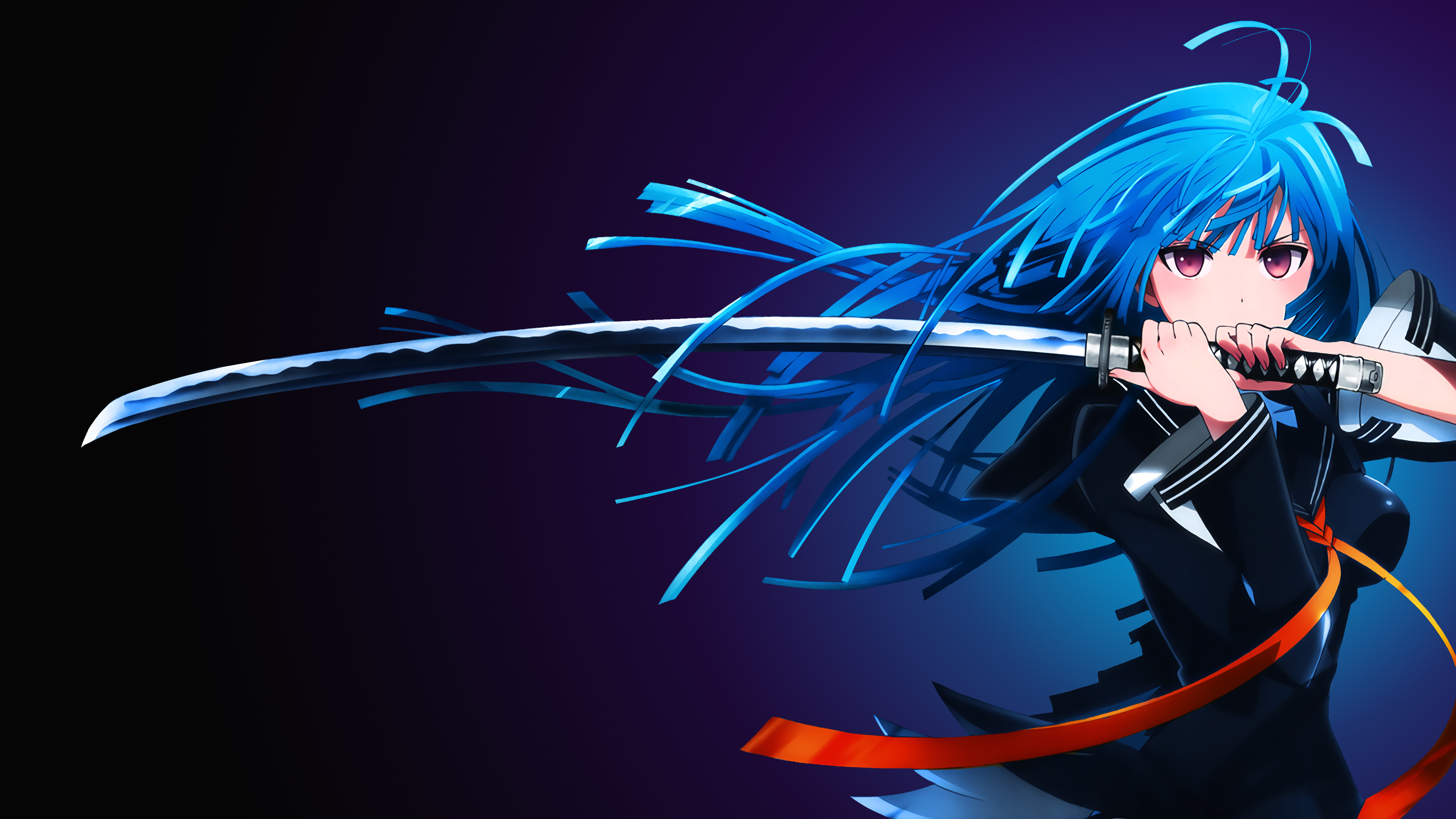 Beautiful anime wallpaper from Black Bullet uploaded by – Tendou Kisara