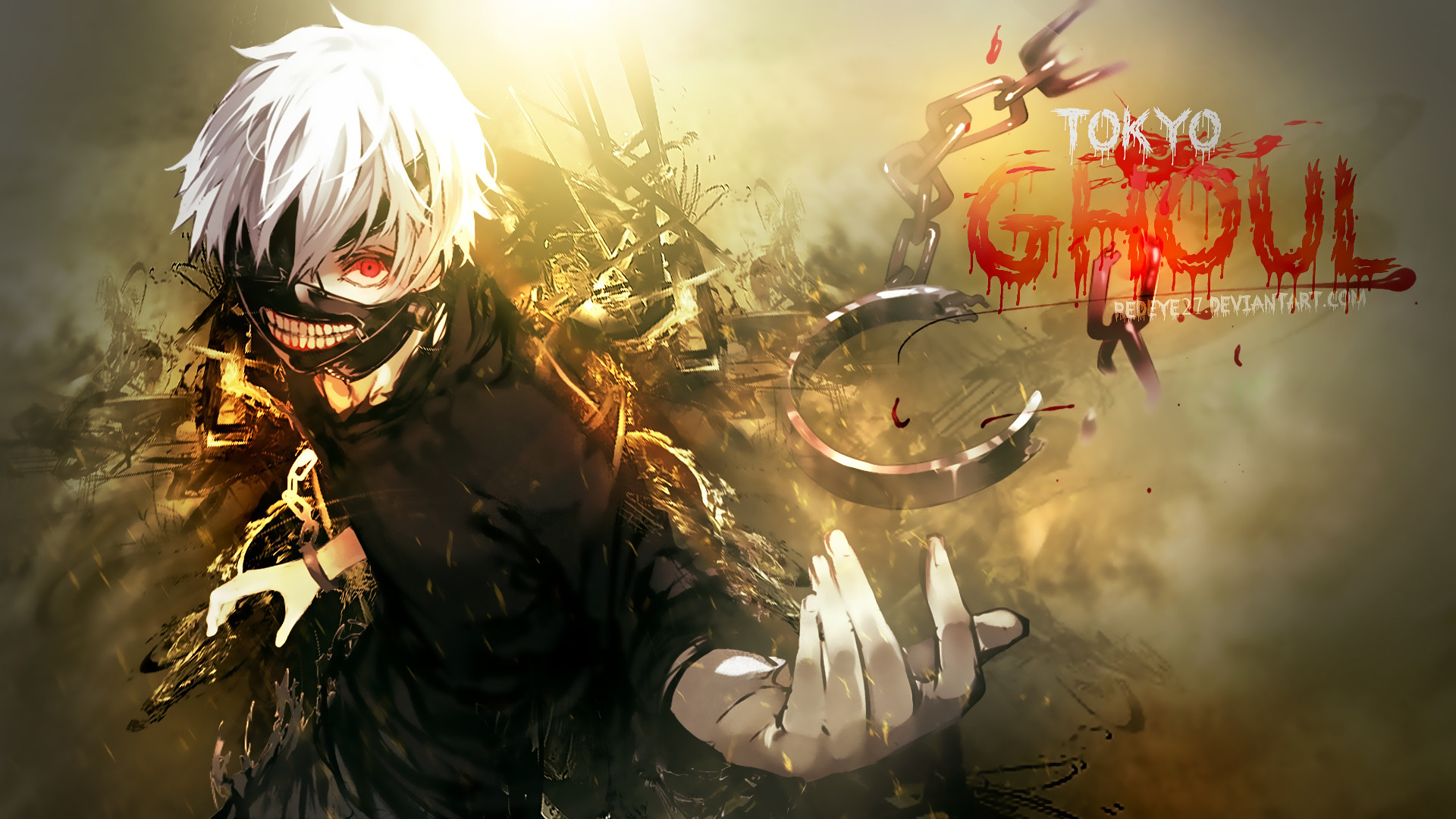 HD wallpaper: Anime, Tokyo Ghoul, Ken Kaneki, Mask