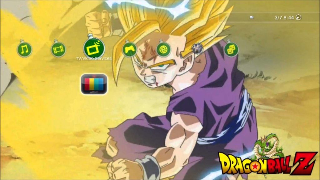 PS3 Dynamic Theme Dragon Ball Super Saiyan Gohan – YouTube