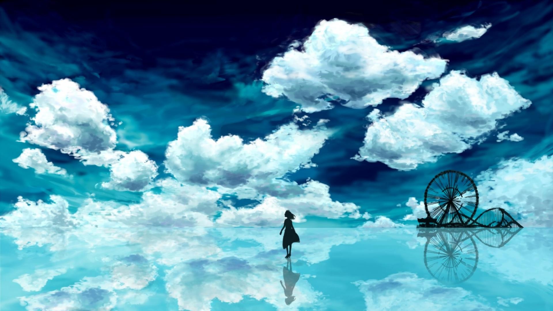 Anime – Sky Anime Wallpaper