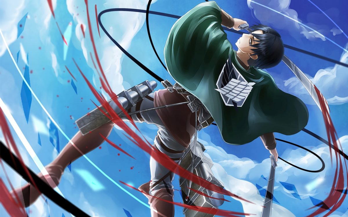 levi attack on titan shingeki no kyojin anime hd wallpaper