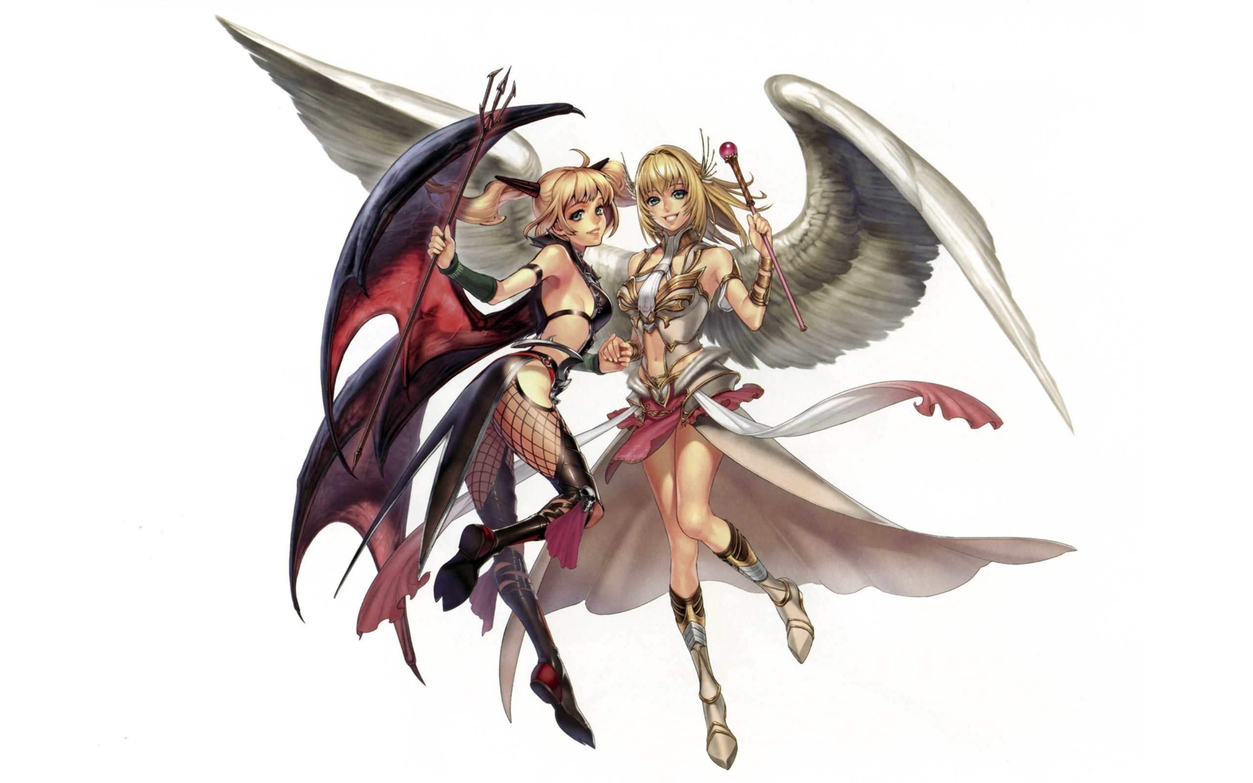 Anime Girls Wings Original Characters 101875