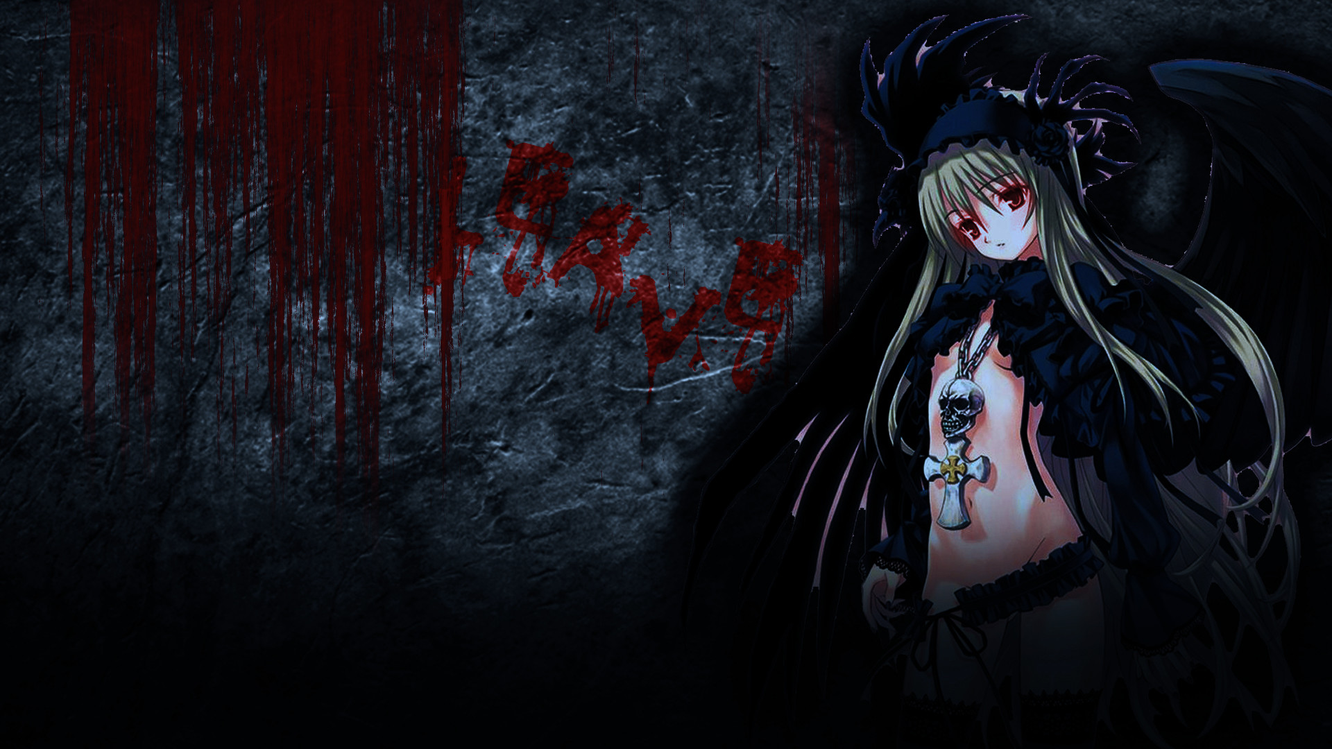 … Anime wallpaper Dark [request for Amblashaw] by Ponydesign0