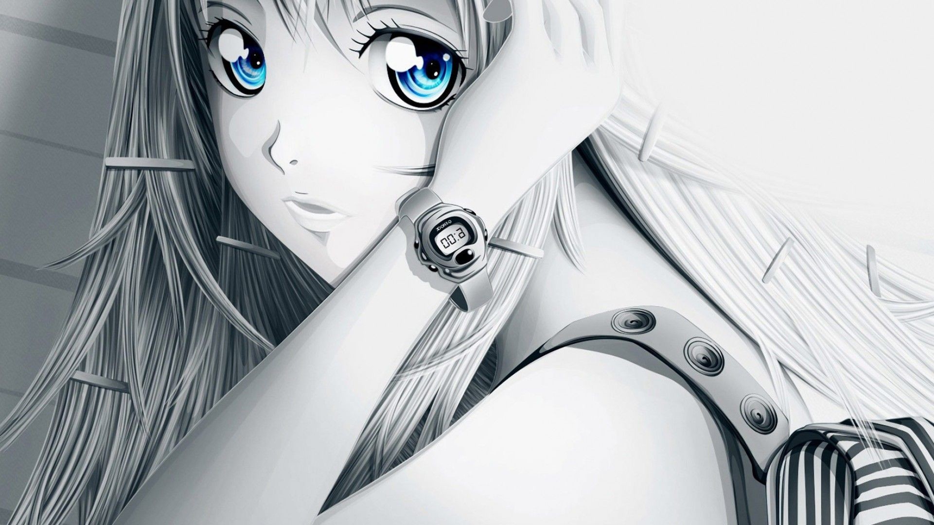Cute Anime Girl Desktop Wallpaper – DreamLoveWallpapers