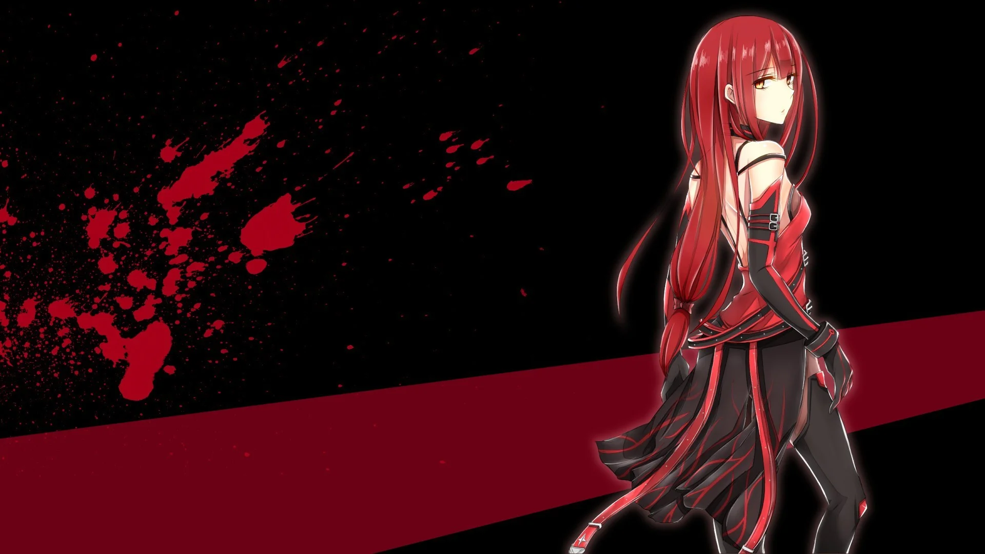 100 Red And Black Anime Background s  Wallpaperscom