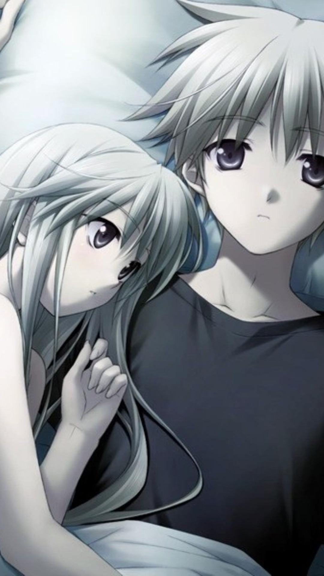 Download wallpaper 240x320 couple kiss love romance anime old mobile  cell phone smartphone hd background