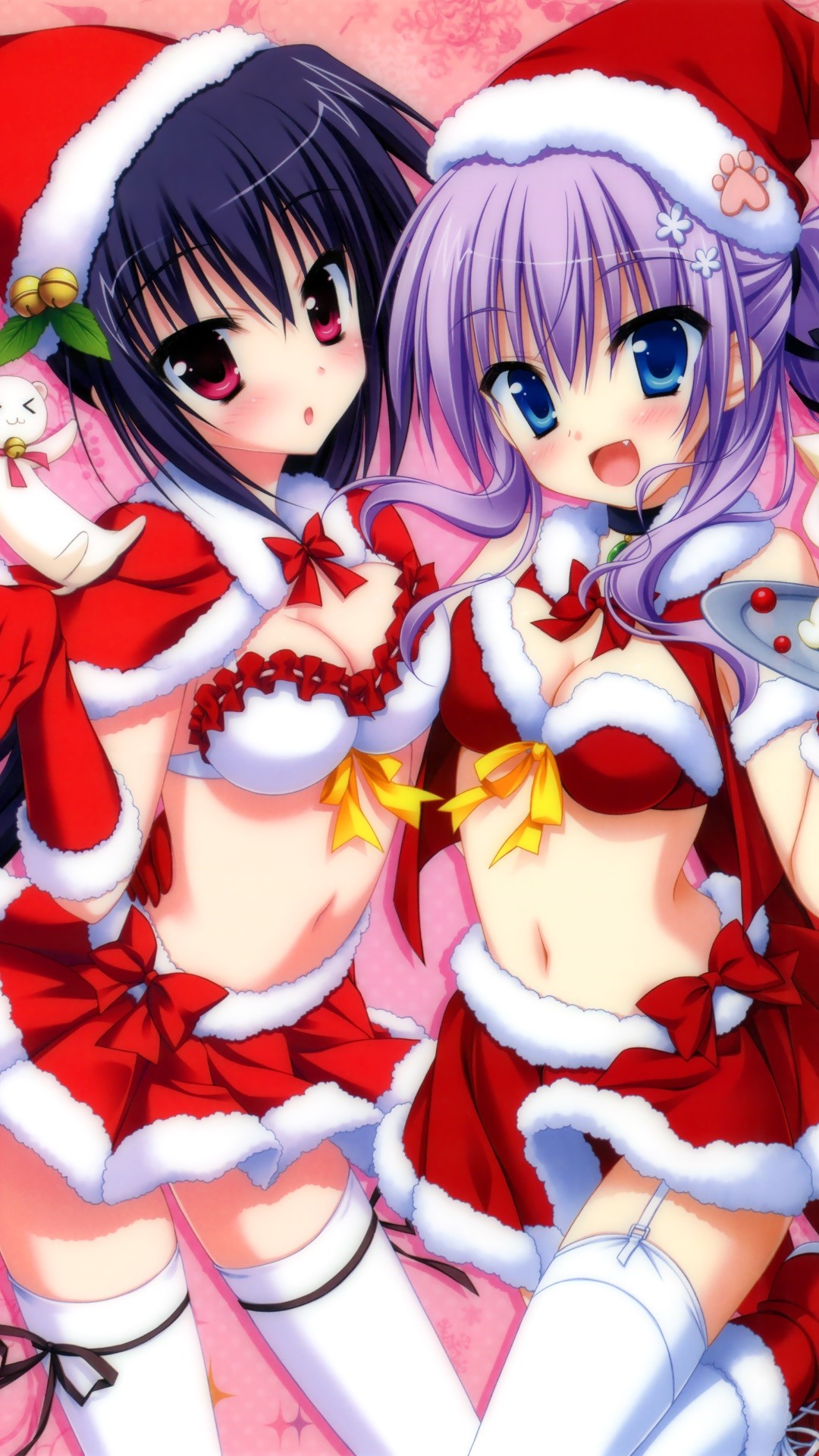 Christmas anime.Sony Xperia Z wallpaper.1080×1920