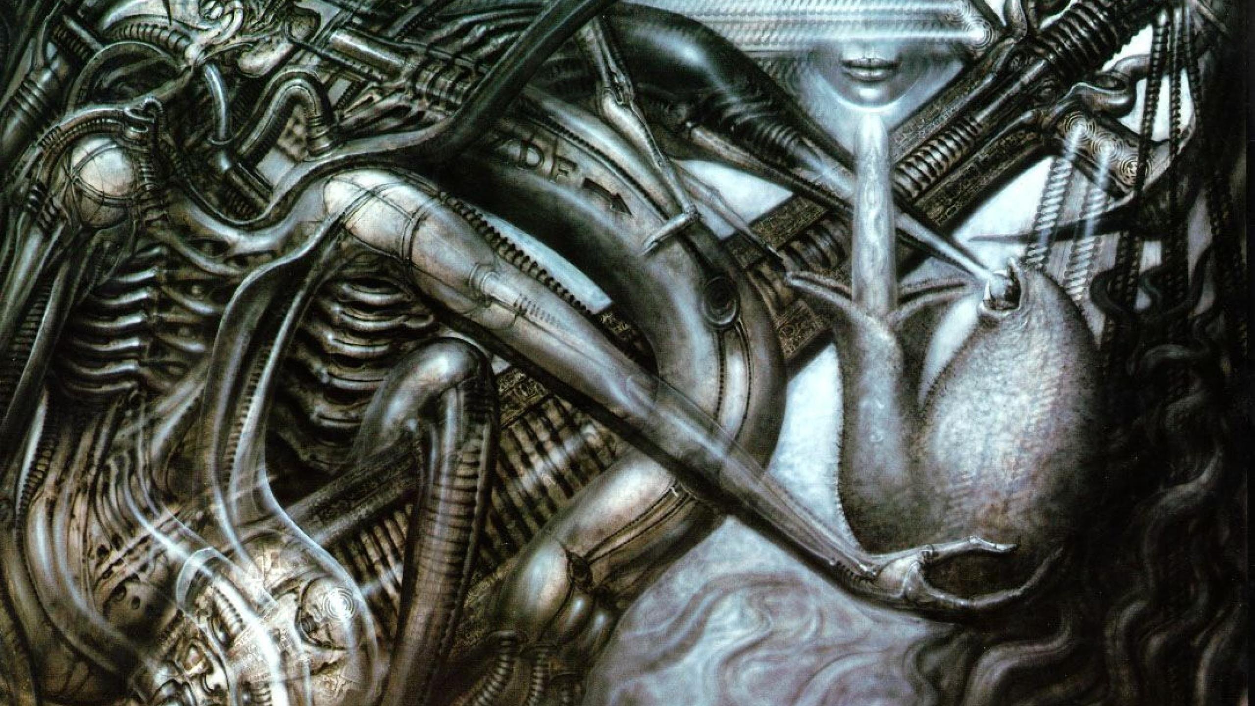 H R Giger Art Artwork Dark Evil Artistic Horror Fantasy Sci-fi Wallpaper At  Dark Wallpapers