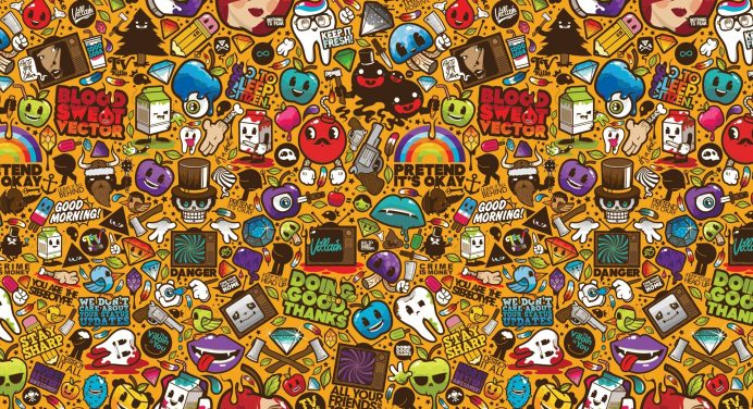 55 Sticker Bomb Wallpaper Hd