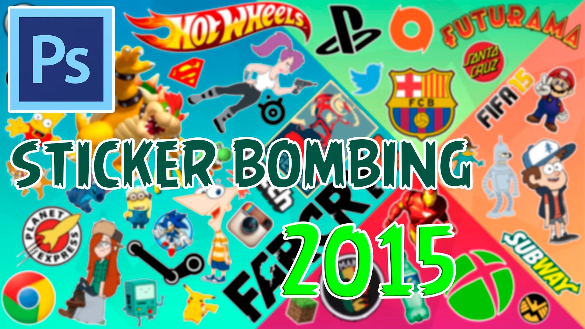 Adobe Photoshop CS6 [Sticker Bombing] – 2015â¢