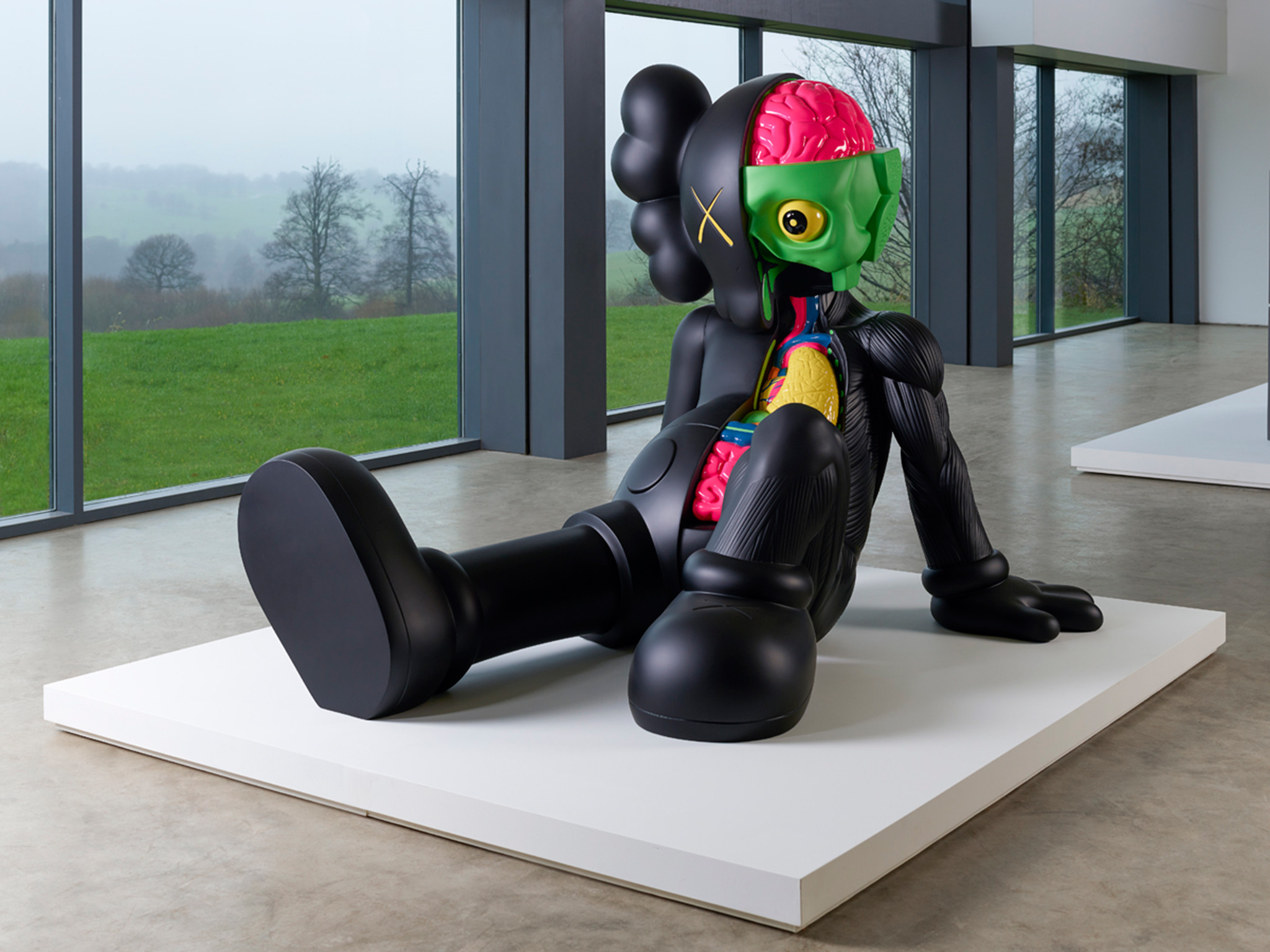 KAWS, Yorkshire Sculpture Park, Wakefield, review: Hipsters' hero feels  likeable but bland | The Independent