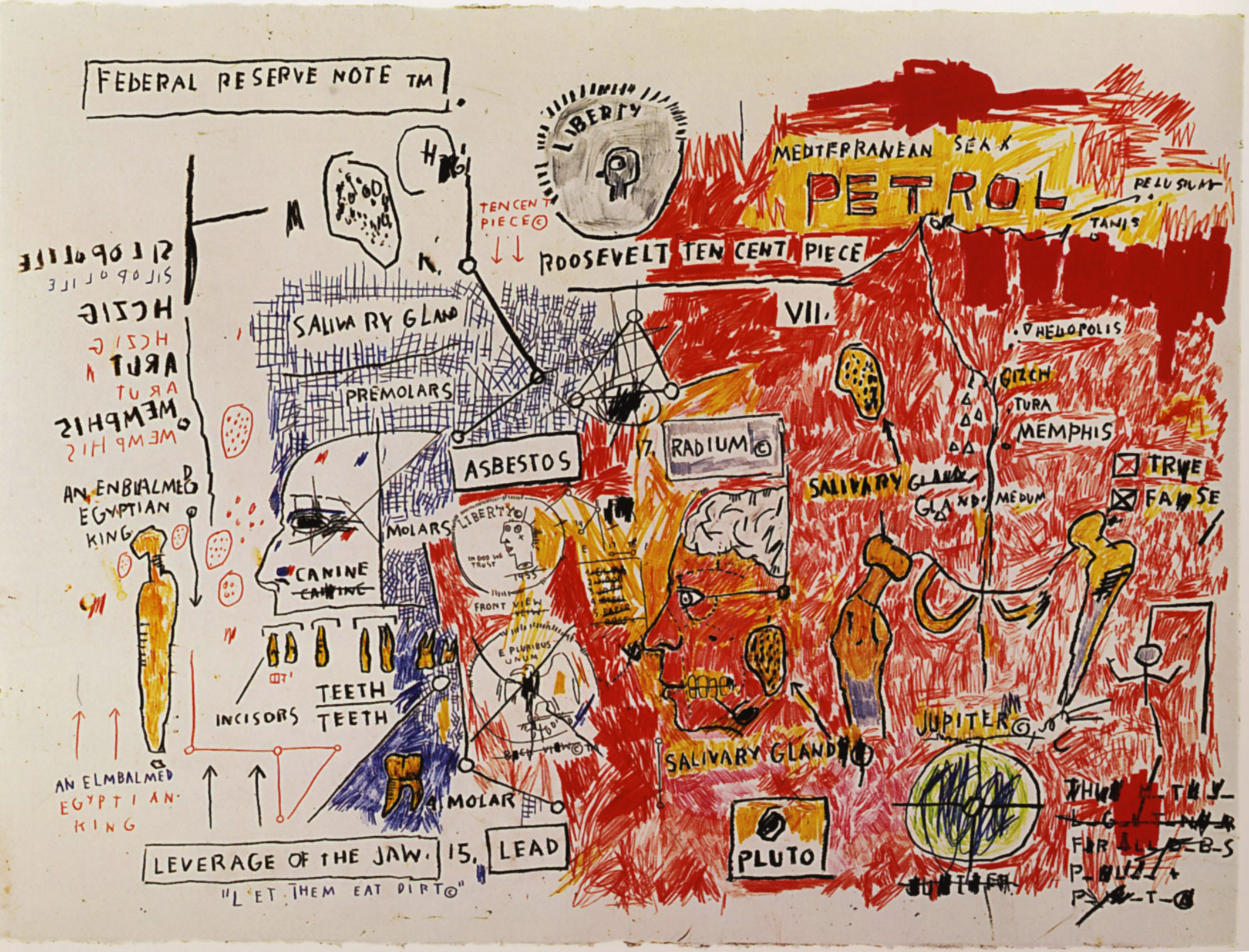 Untitled by Basquiat Wallpaper  Wallaland