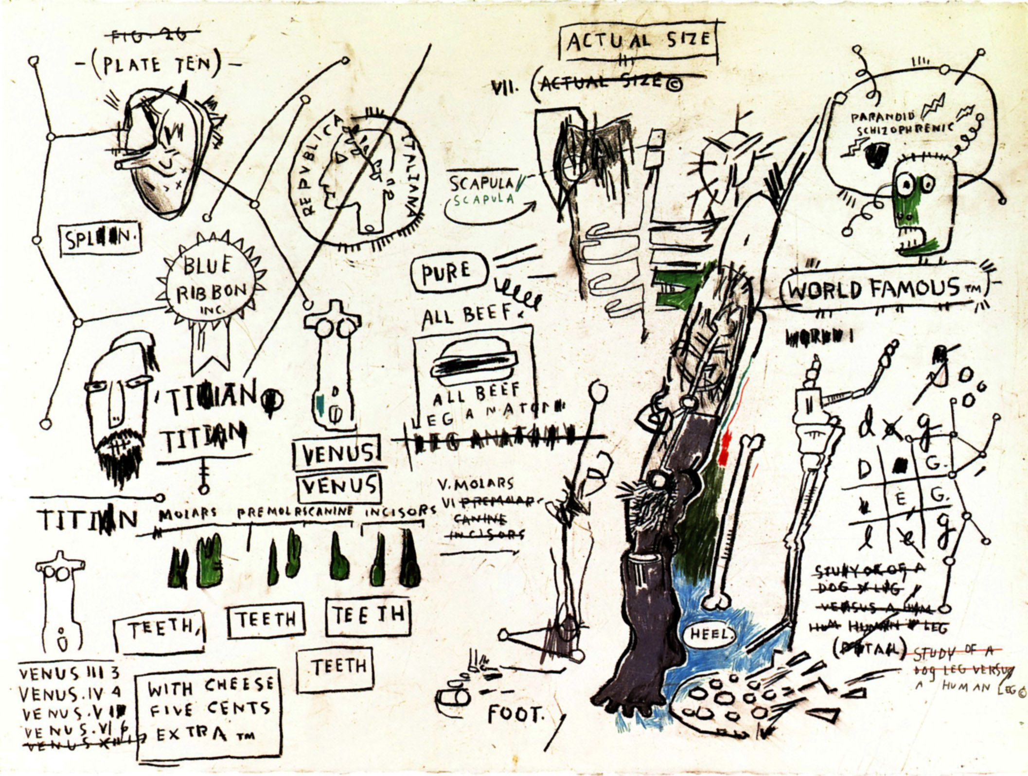 Pez Dispenser 1984 Archival Pigment Print JeanMichel Basquiat  eBay