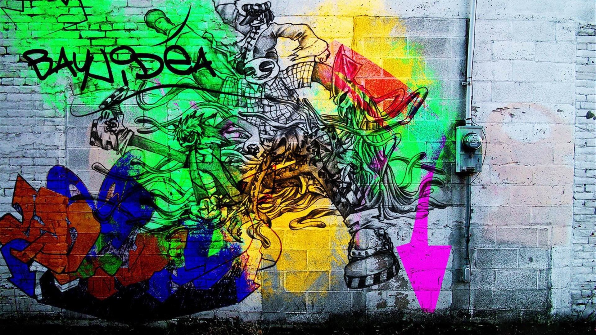 graffiti wallpaper desktops laptop wallpapers images 1920×1080