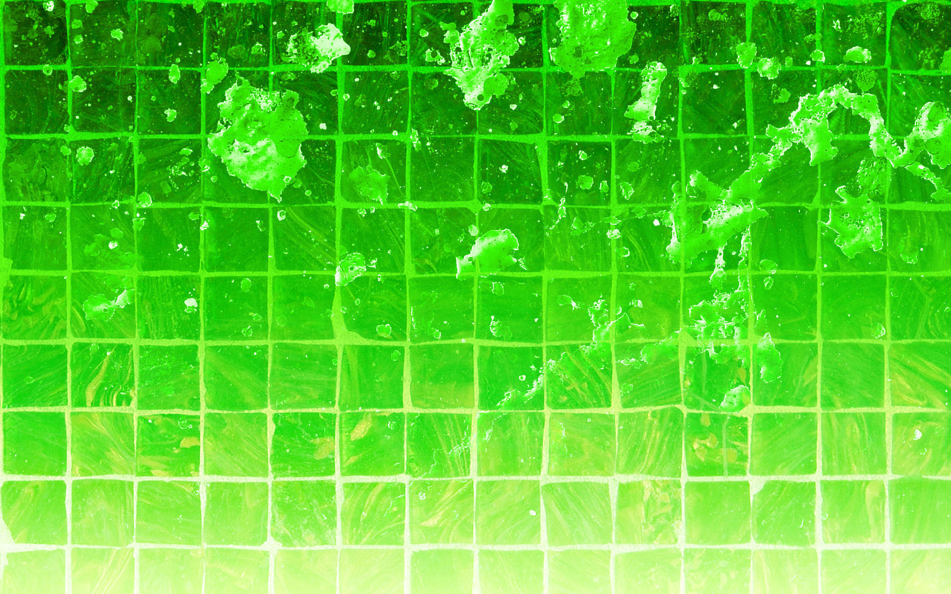 Green Splatter Wallpaper