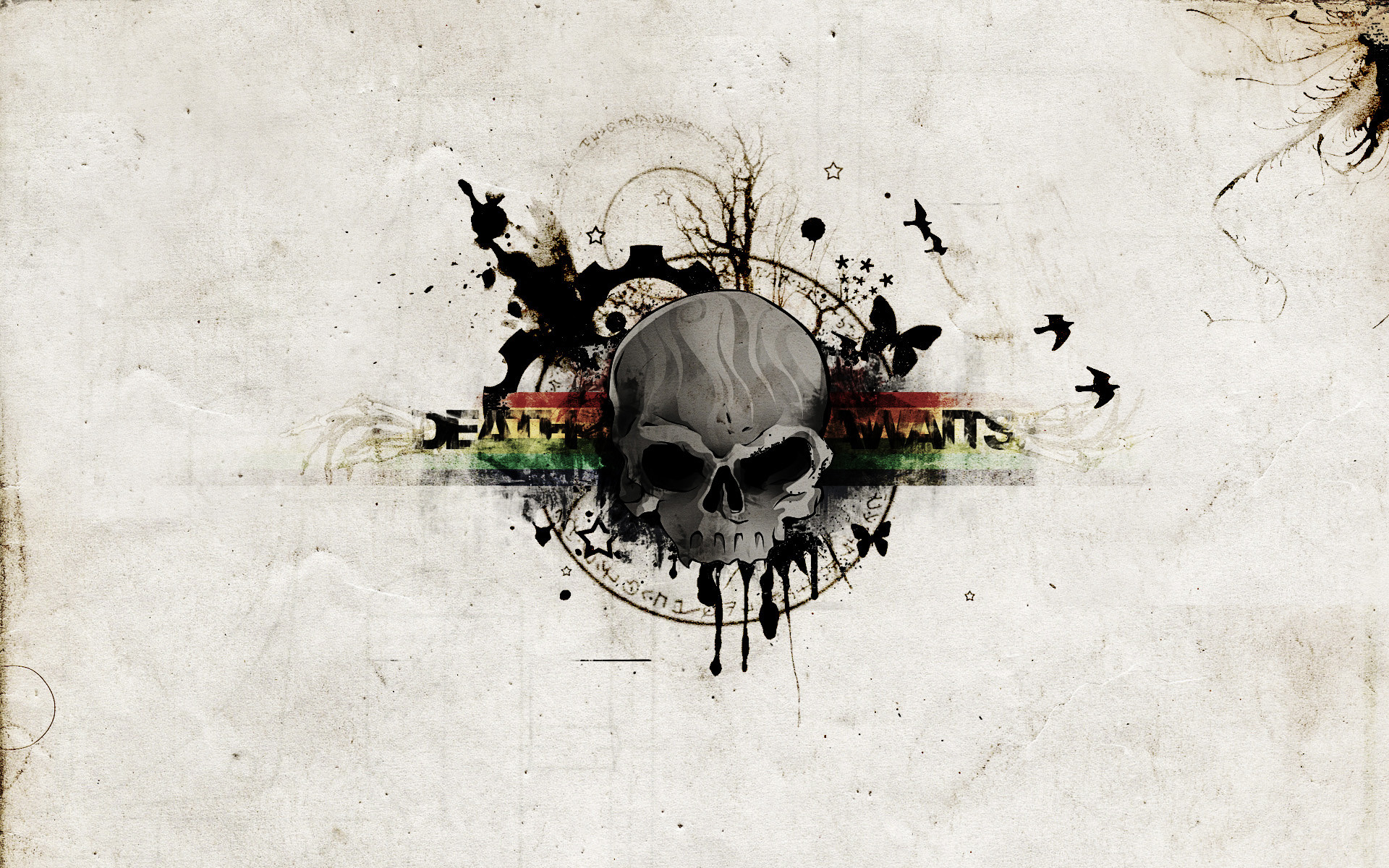 Skull<br wallpaper