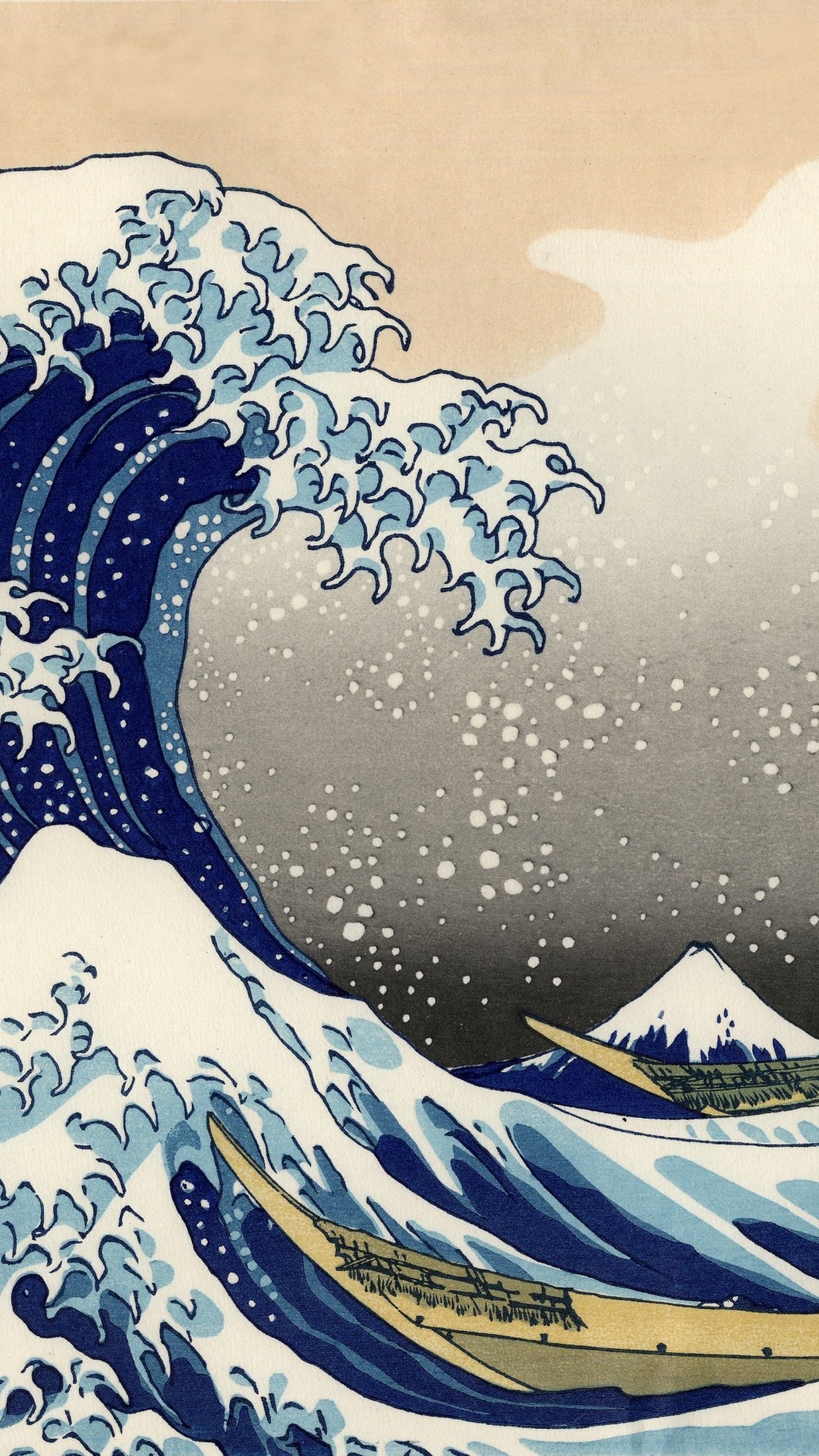 IPhone 5 – Artistic / The Great Wave Off Kanagawa – Wallpaper ID 582819