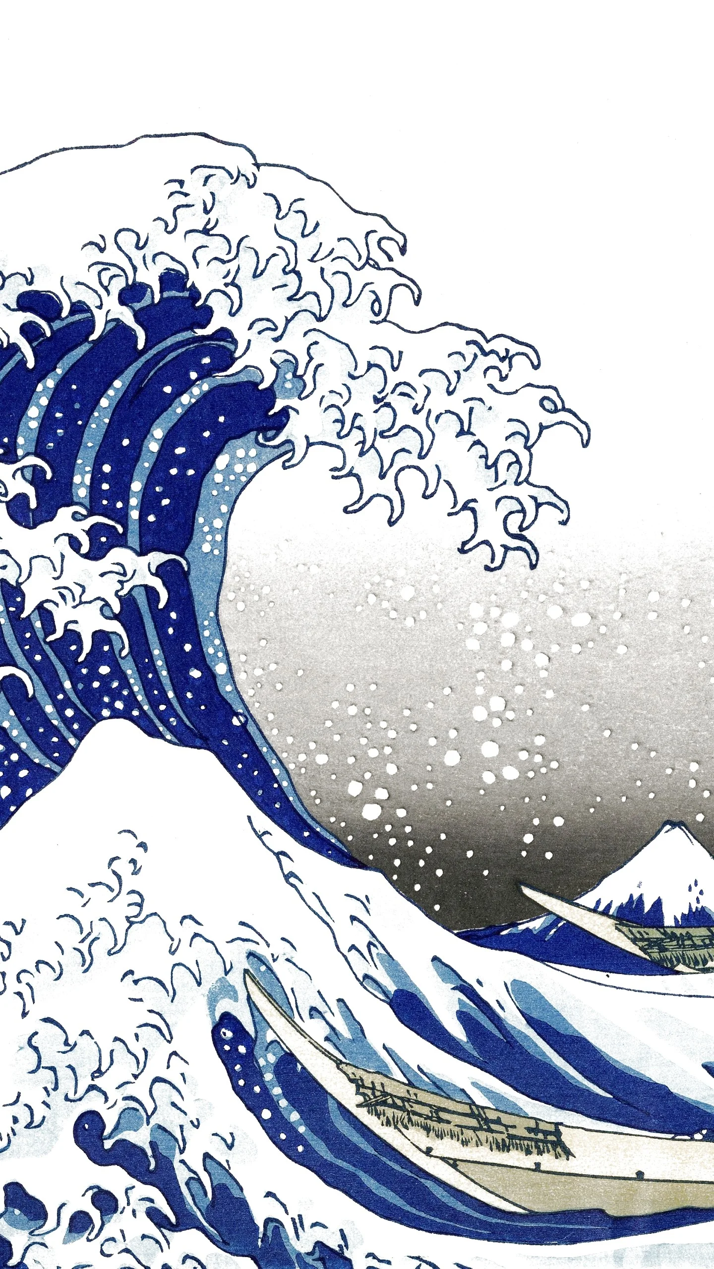 Artistic The Great Wave Off Kanagawa Wave Japanese. Wallpaper 697216