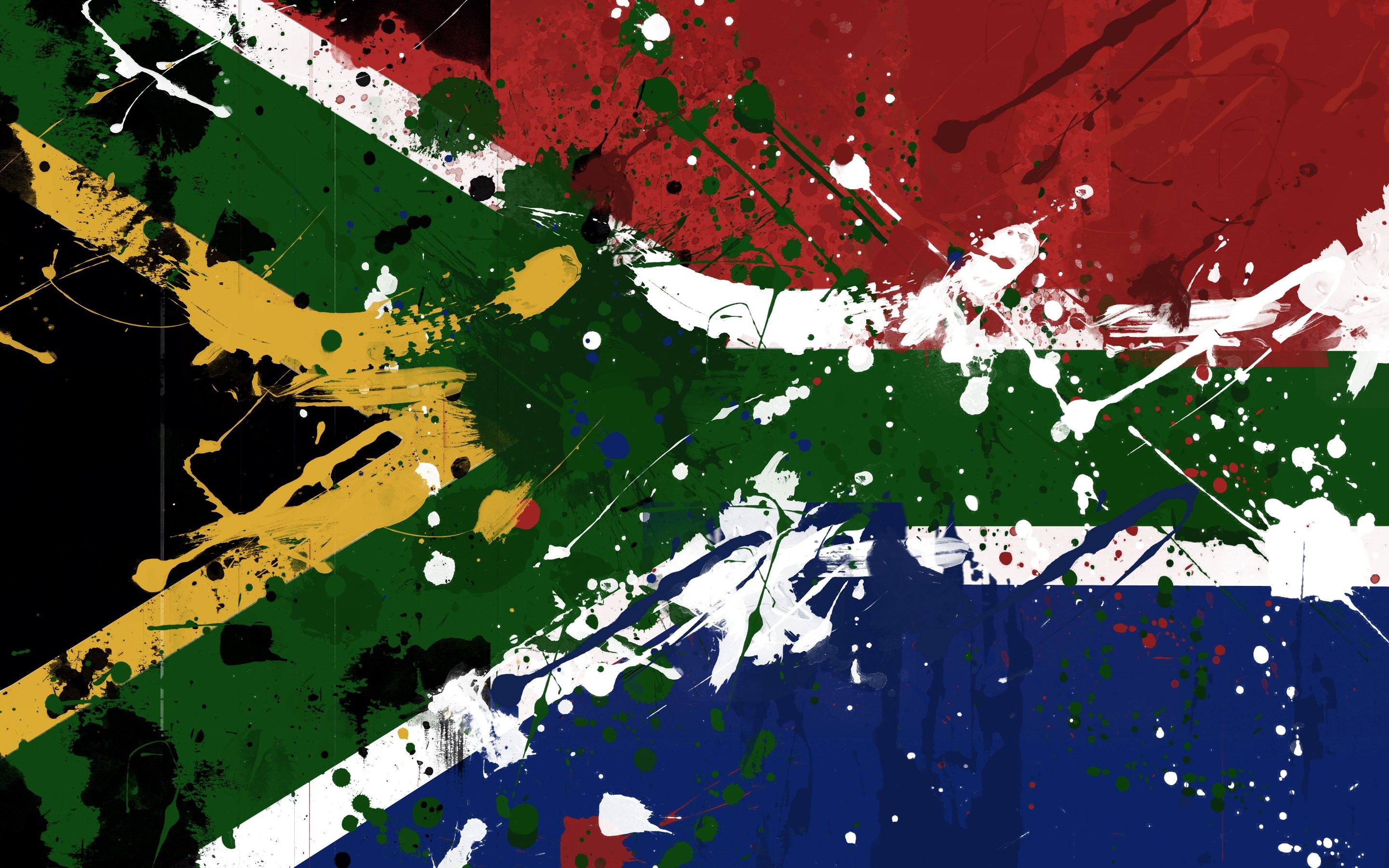 South African Flag 695940