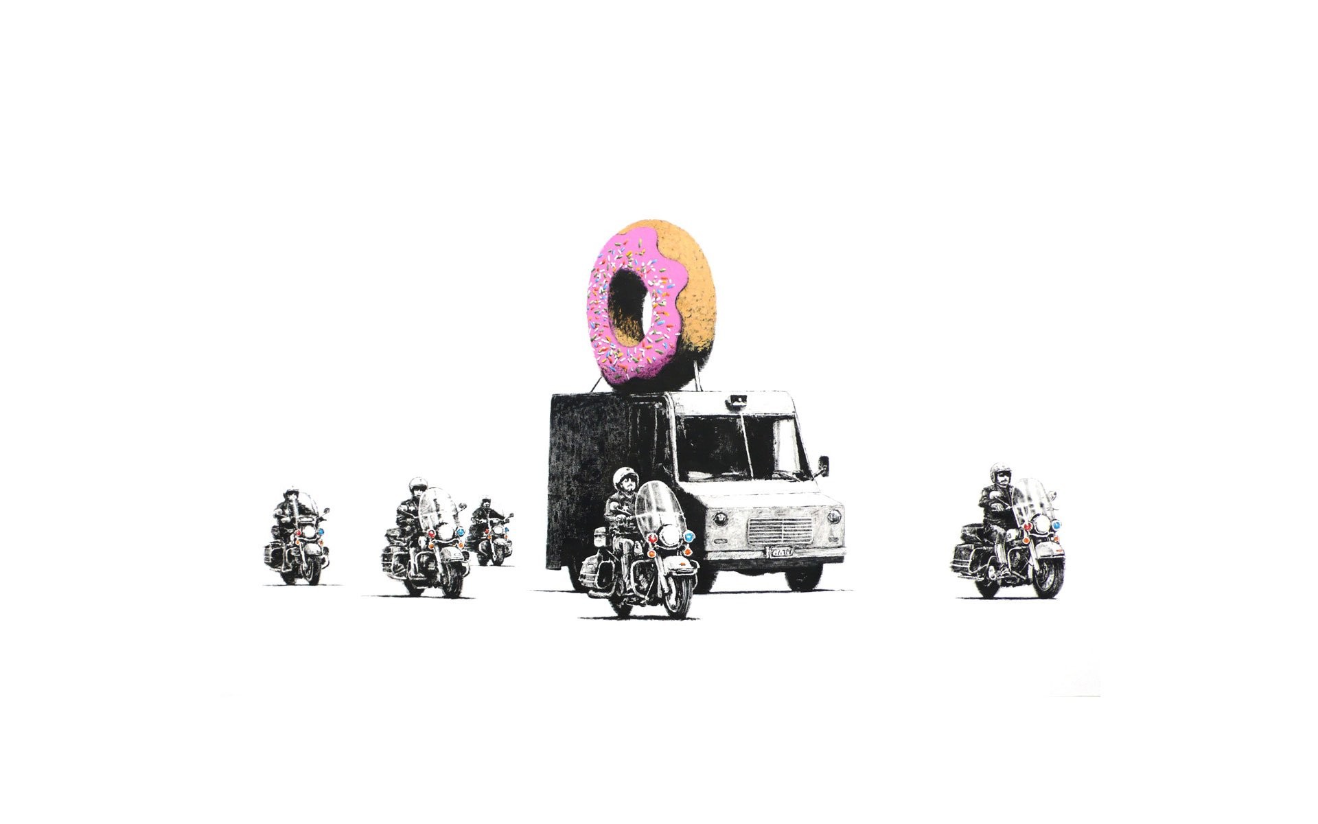Banksy Donut