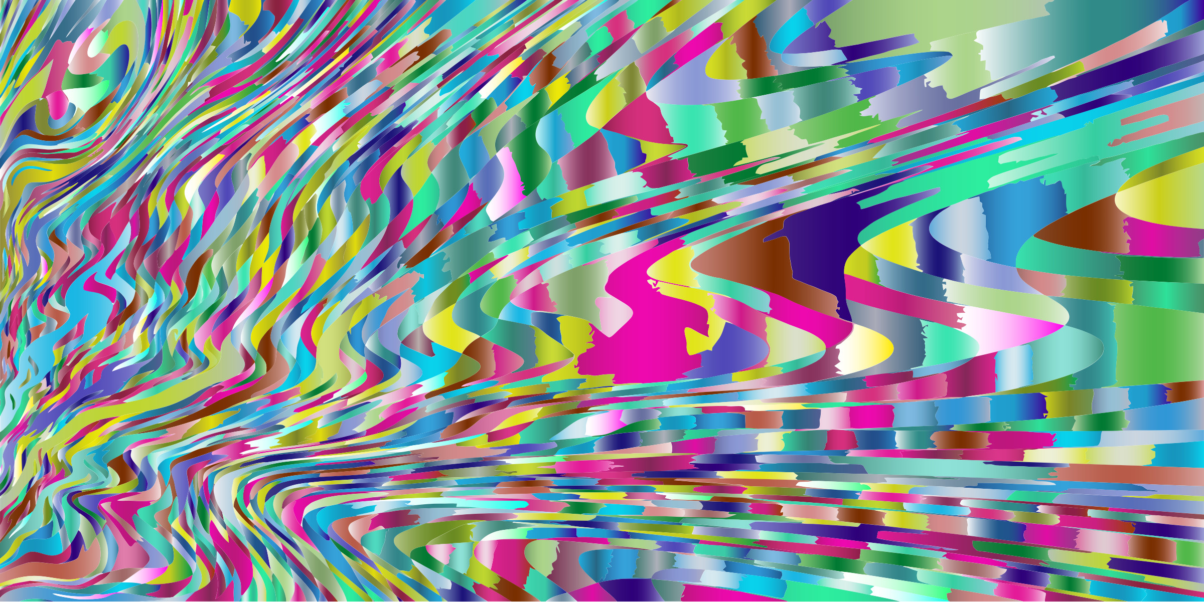 Clipart – Prismatic Abstract Background 2