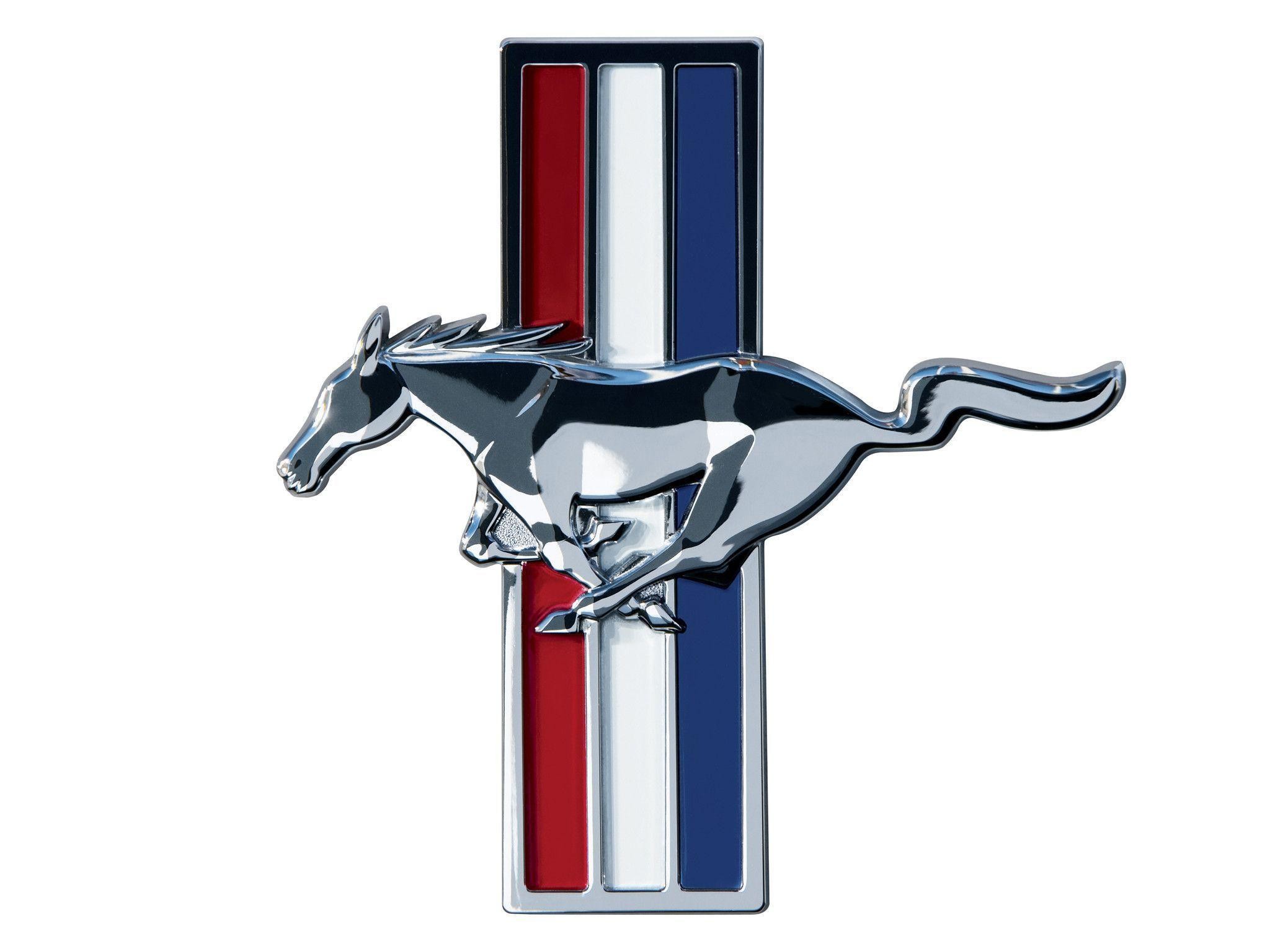 Mustang Logo Wallpaper | Wallpaper | Basic Background