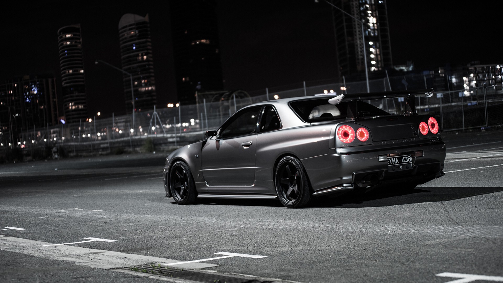 Nissan Skyline GT-R R34 Night Â» Holy Drift – HD Car Wallpapers and .