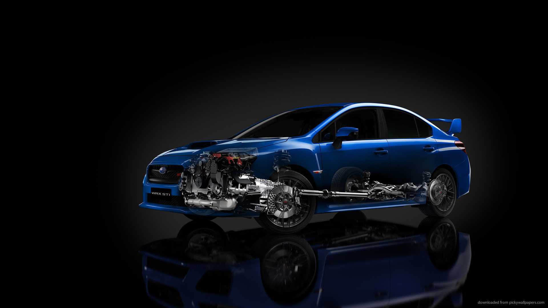 Transparent Subaru WRX STI Launch Edition picture