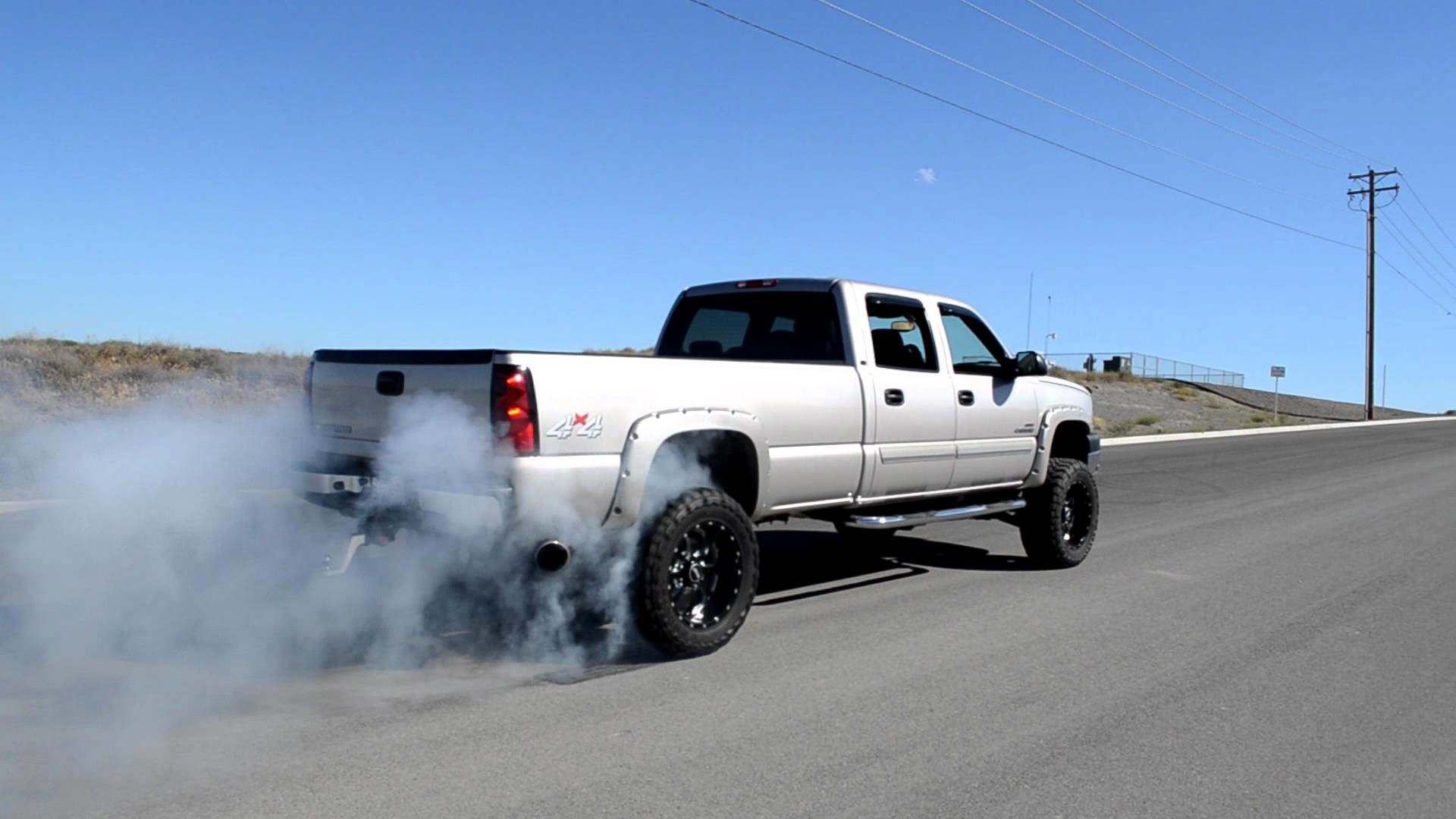 Chevy Duramax Diesel Burnout
