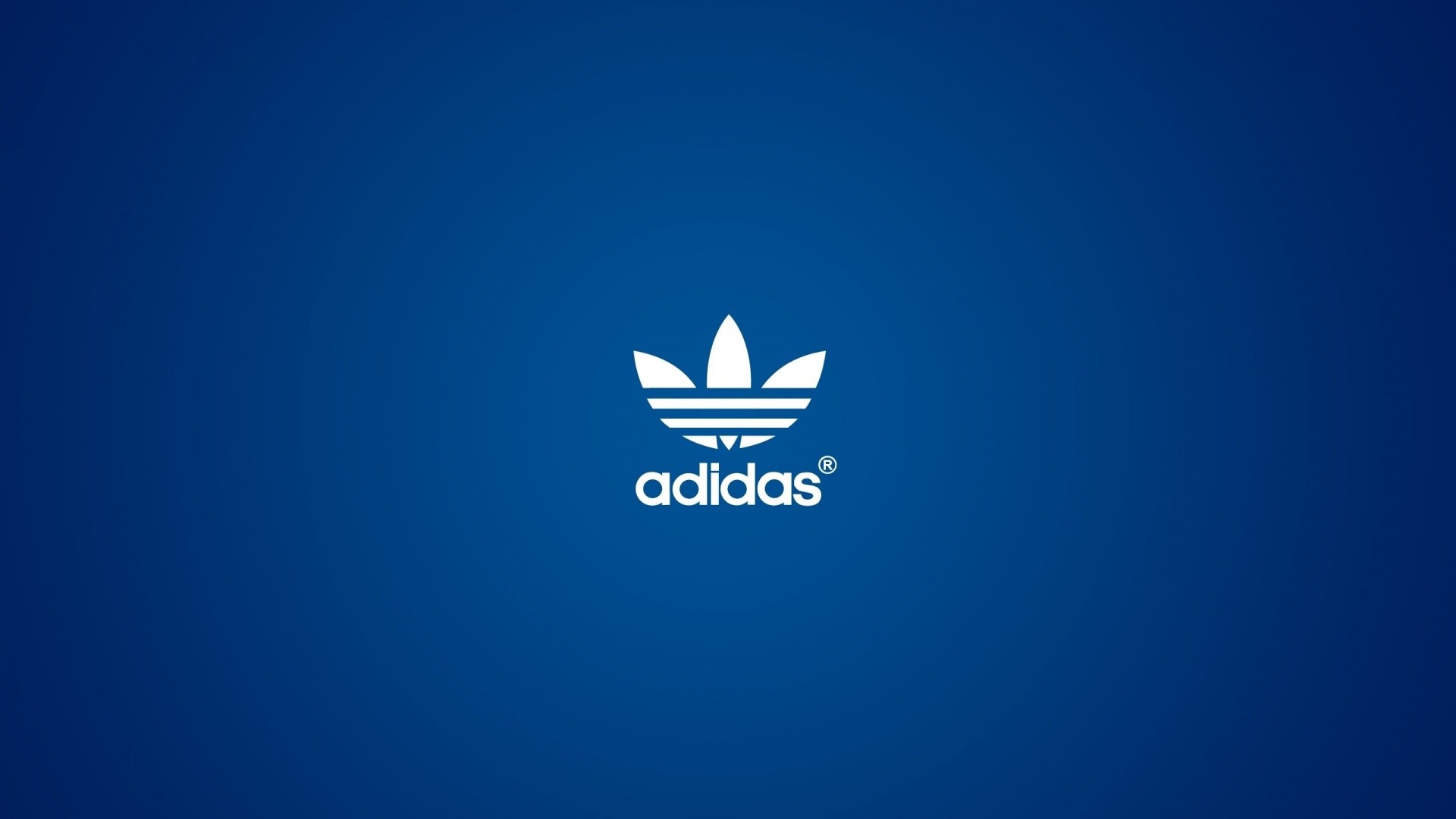 Adidas Blue Logo HD Wallpaper 1080p