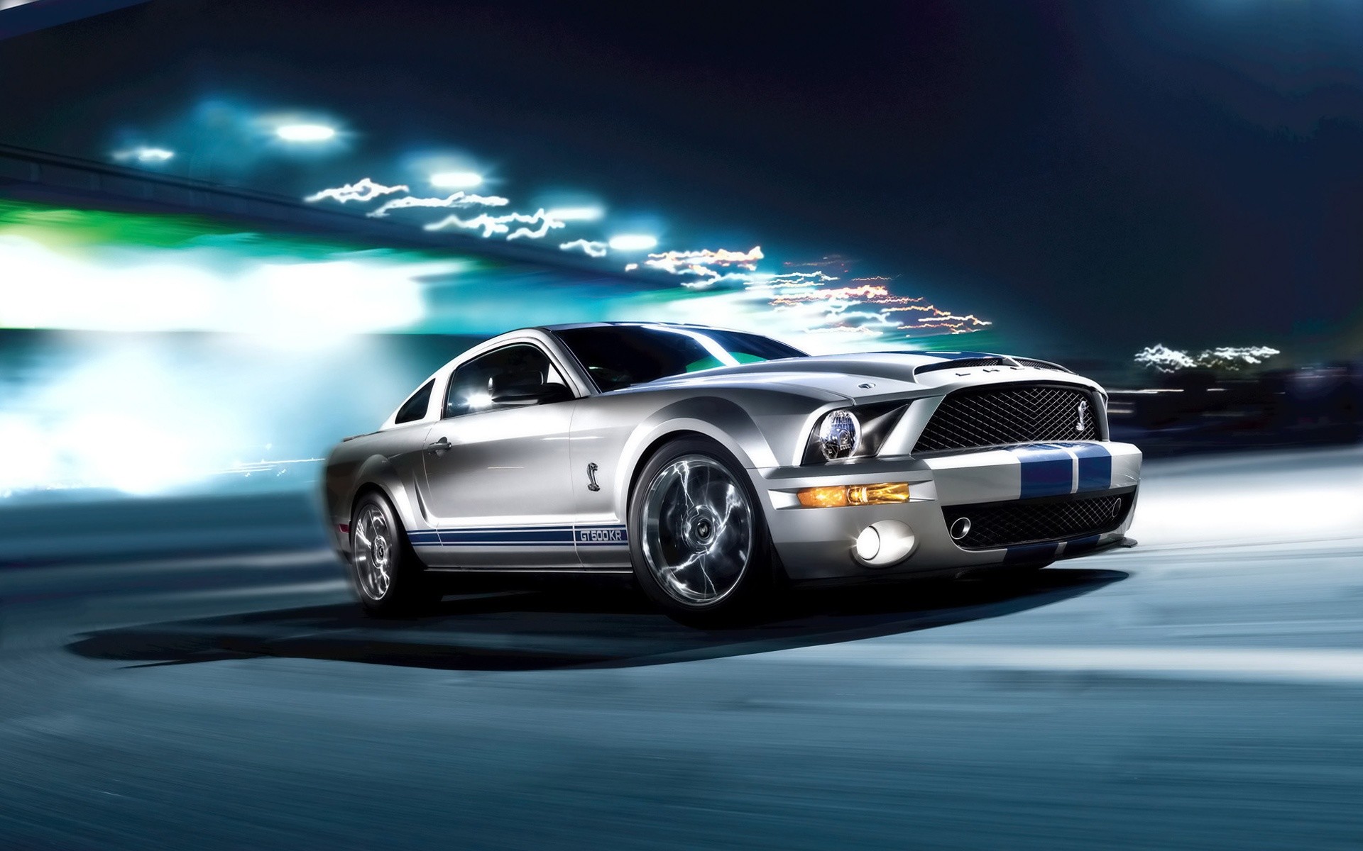 75 Ford Mustang Shelby GT500 HD Wallpapers Backgrounds – Wallpaper Abyss
